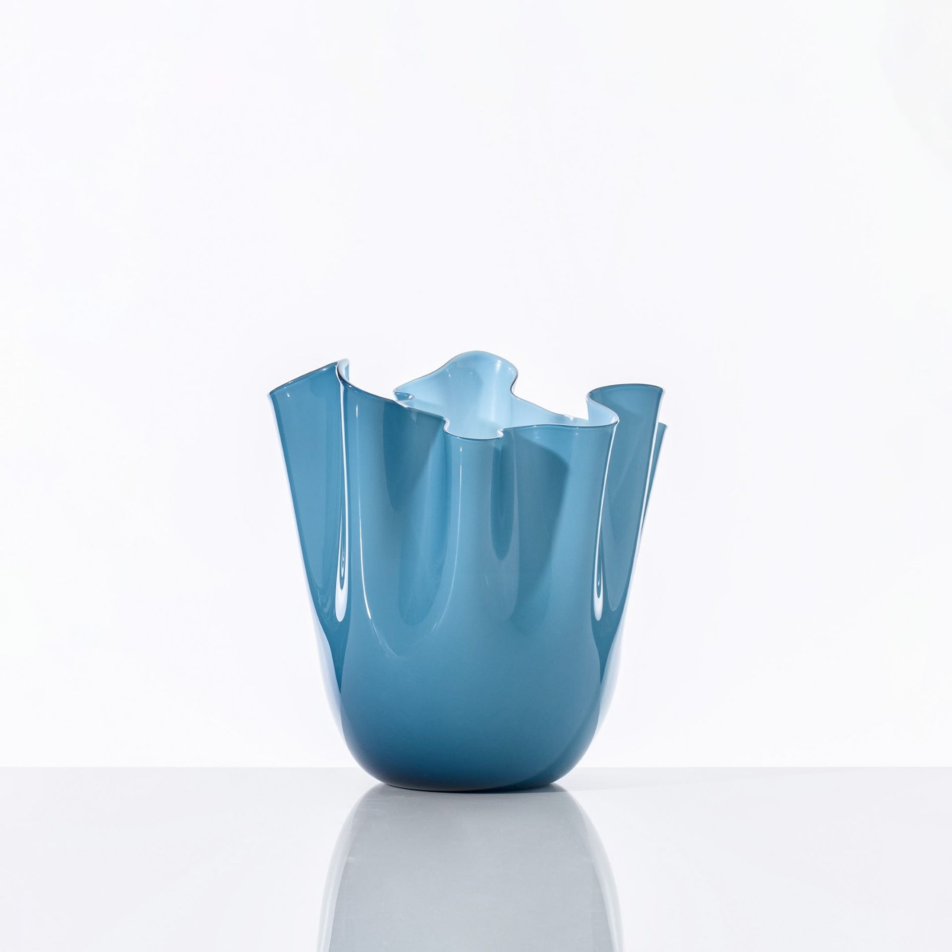 VENINI Vaso Fazzoletto Small Orizzonte 13,5 CM – H 13,5 CM 700.04