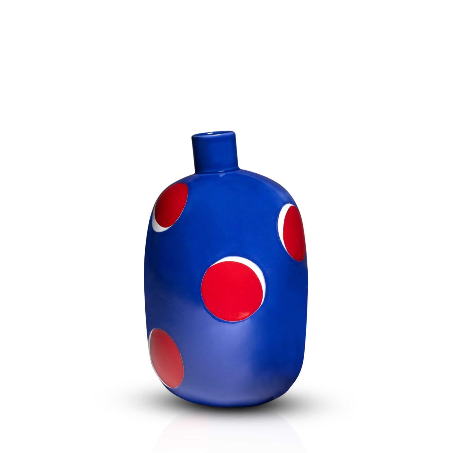 BOSA Vaso Lune Rousse Medio (Éric Hibelot) 17 CM - H 26,5 CM 1931/74-51