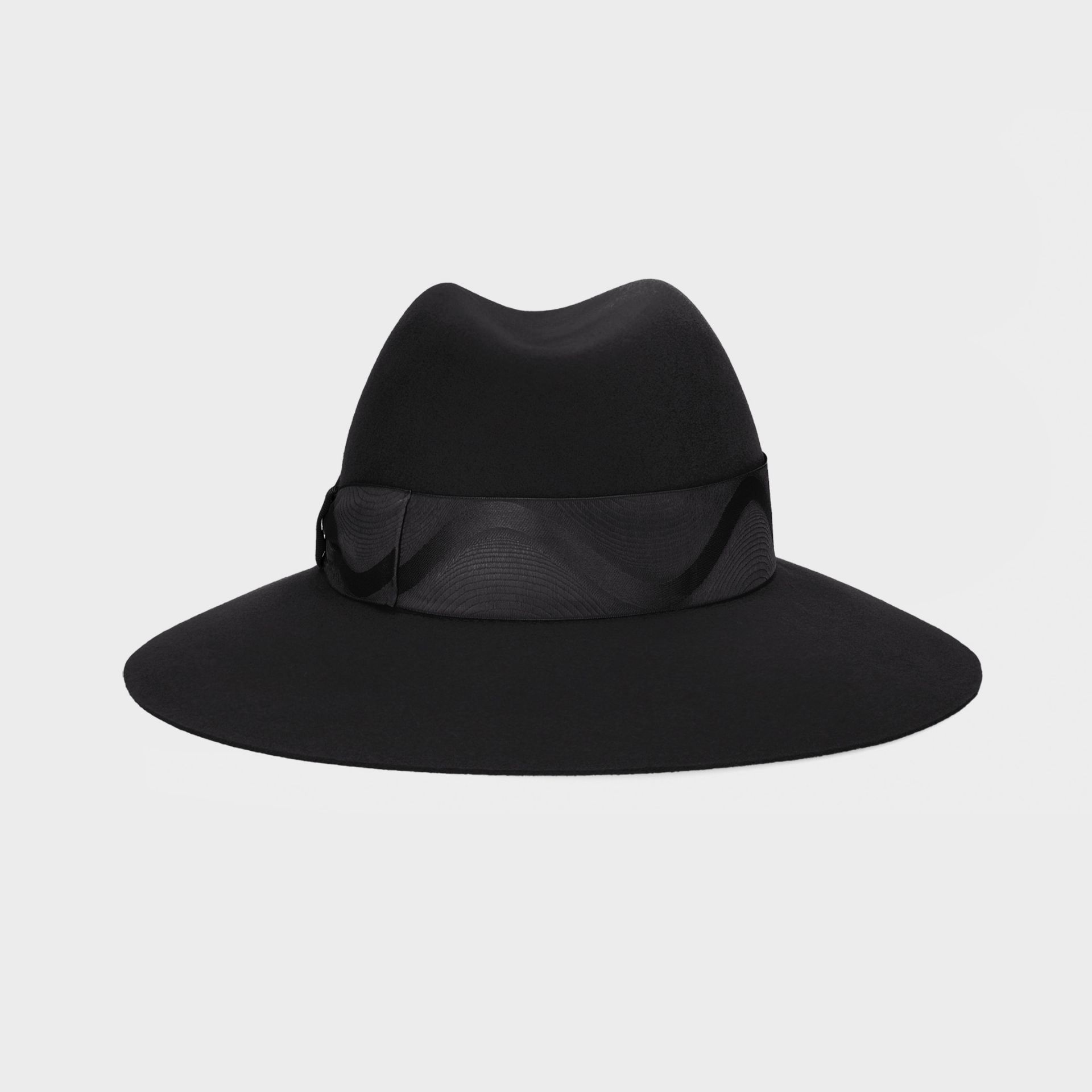 Borsalino Cappello Claudette Feltro Lana-Cashmere Nero  500031-0420
