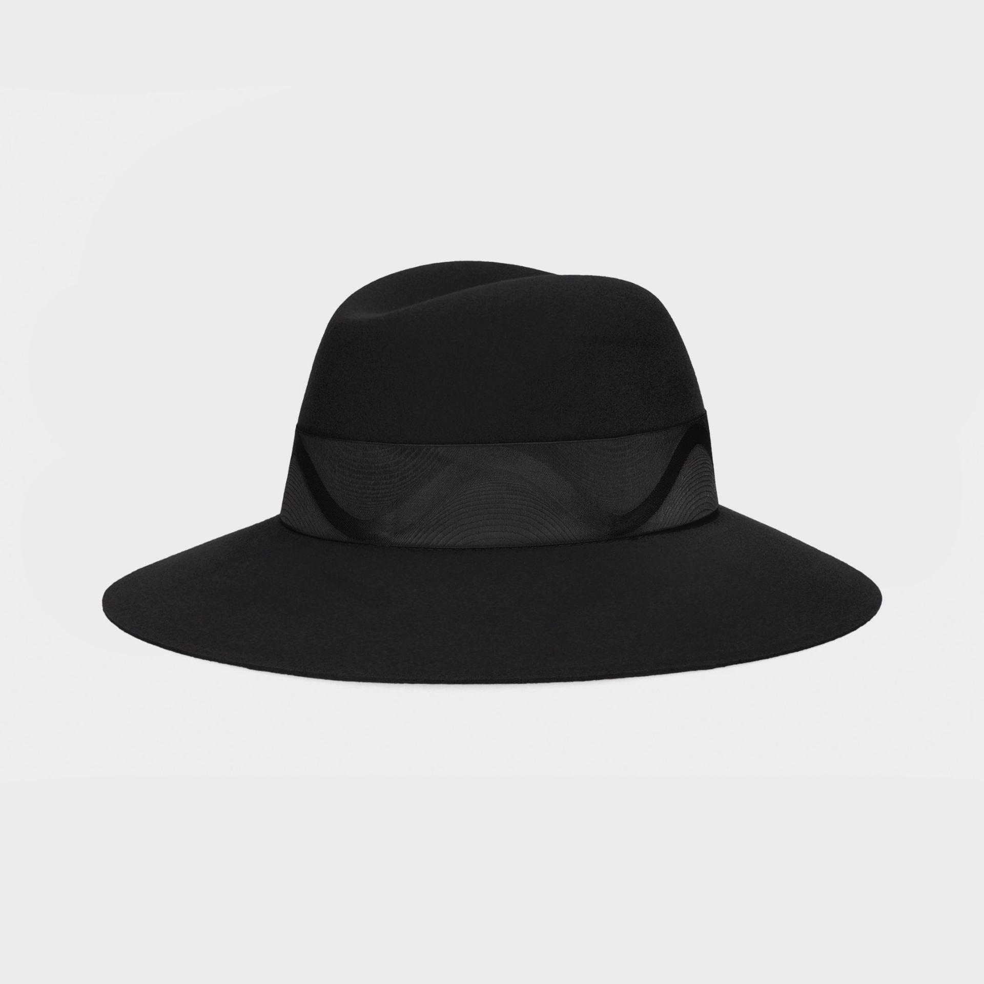 Borsalino Cappello Claudette Feltro Lana-Cashmere Nero  500031-0420