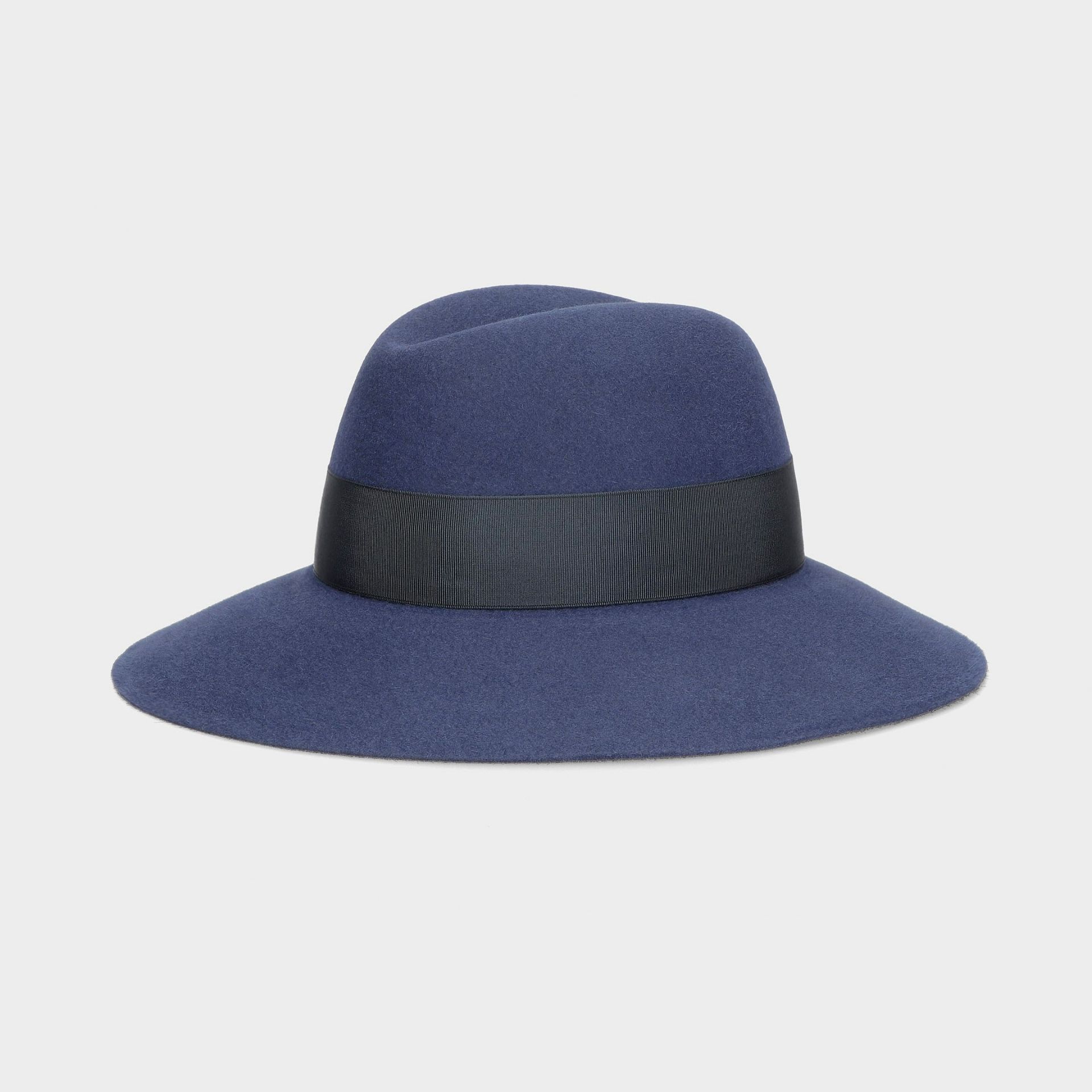 BORSALINO Cappello Claudette Feltro Rasato Blu Oceano  270362-2641