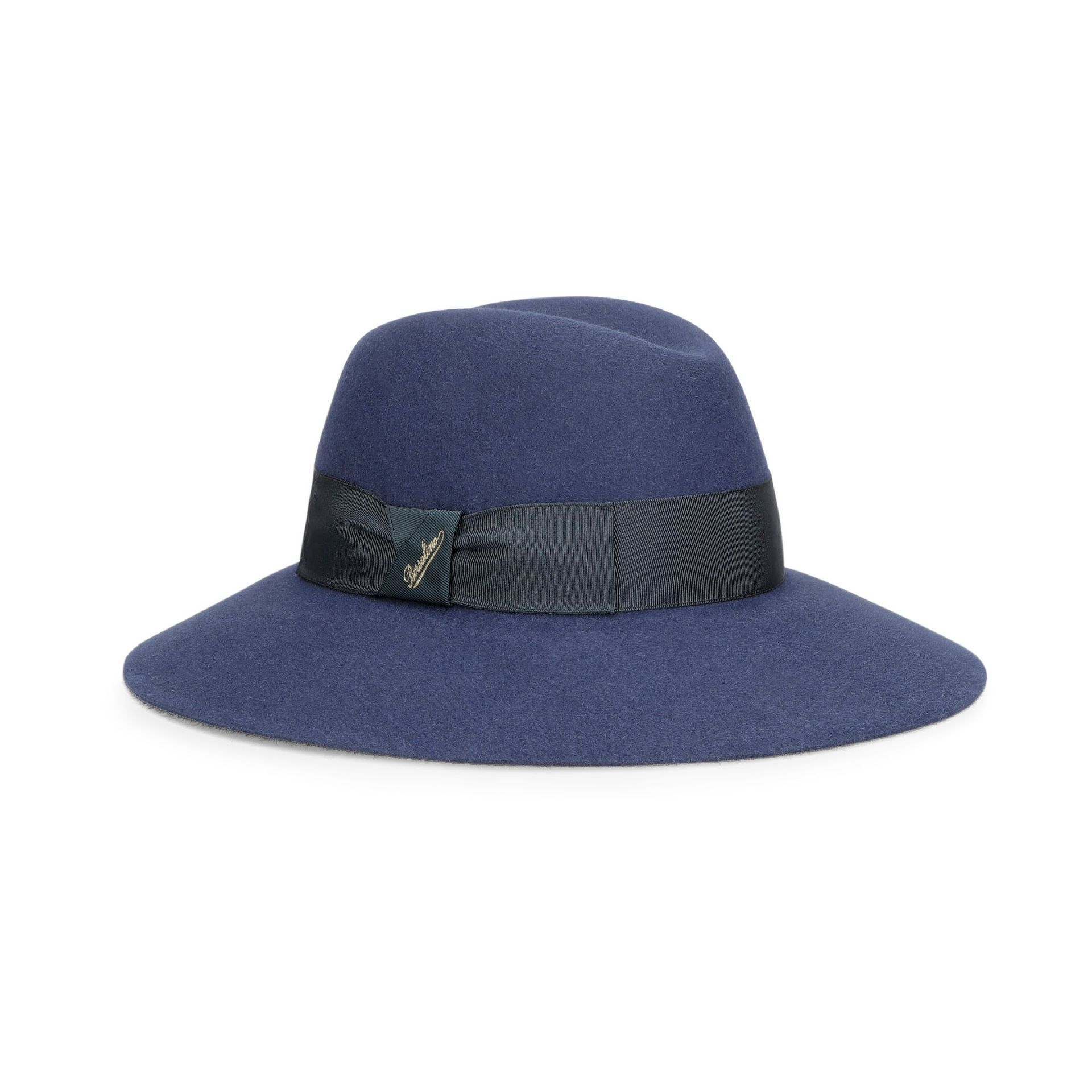BORSALINO Cappello Claudette Feltro Rasato Blu Oceano  270362-2641