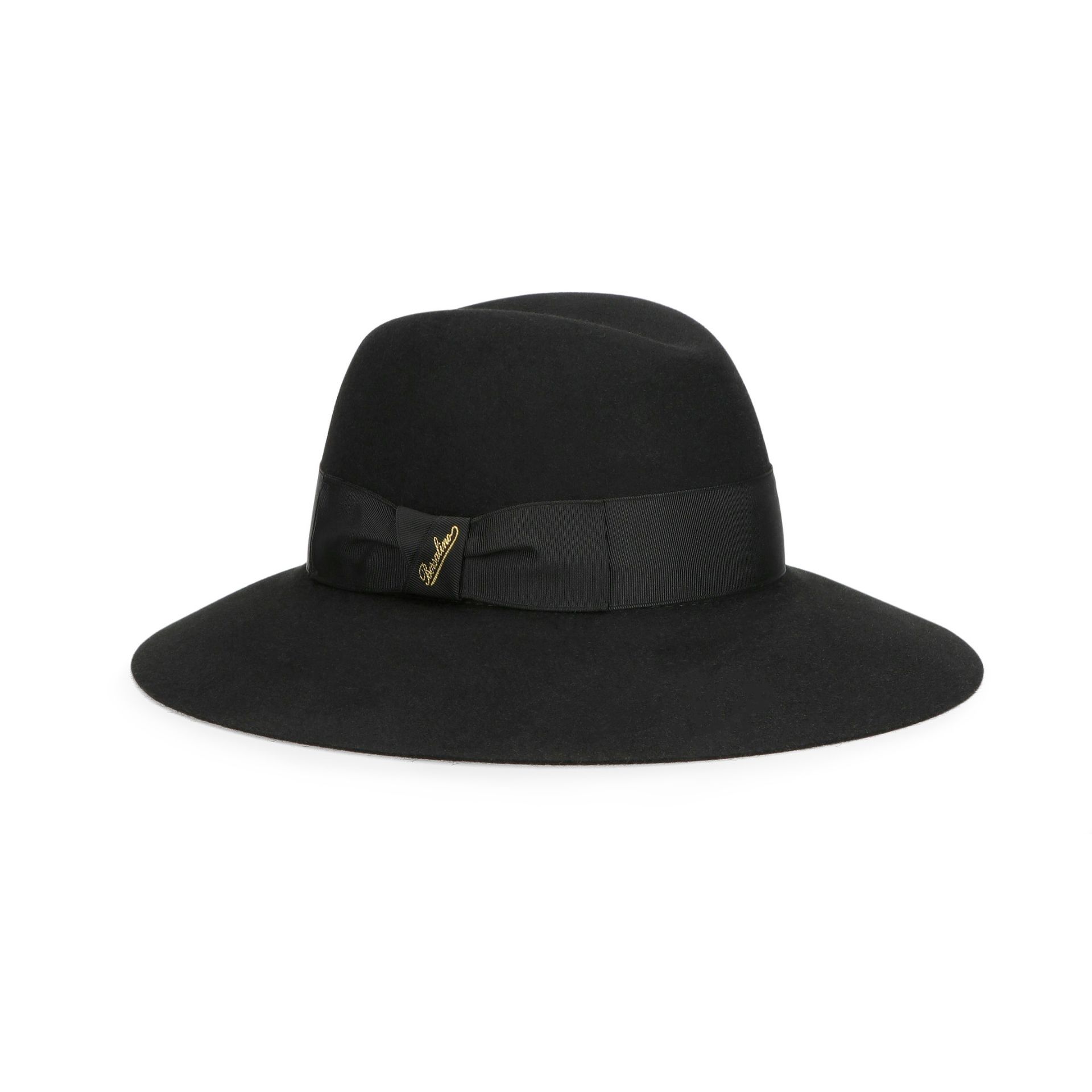 BORSALINO Cappello Claudette Feltro Rasato Nero  270362-0421