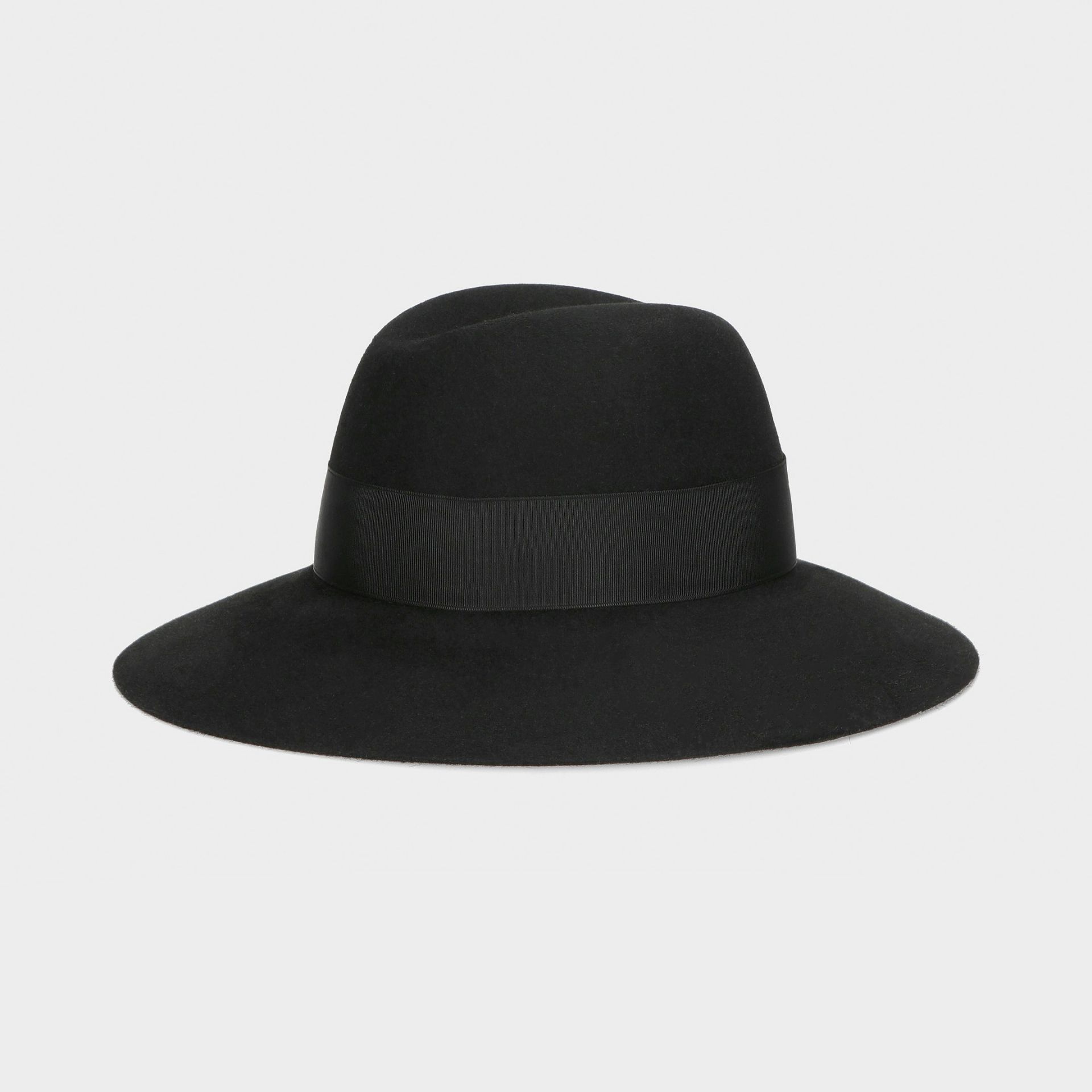 BORSALINO Cappello Claudette Feltro Rasato Nero  270362-0421