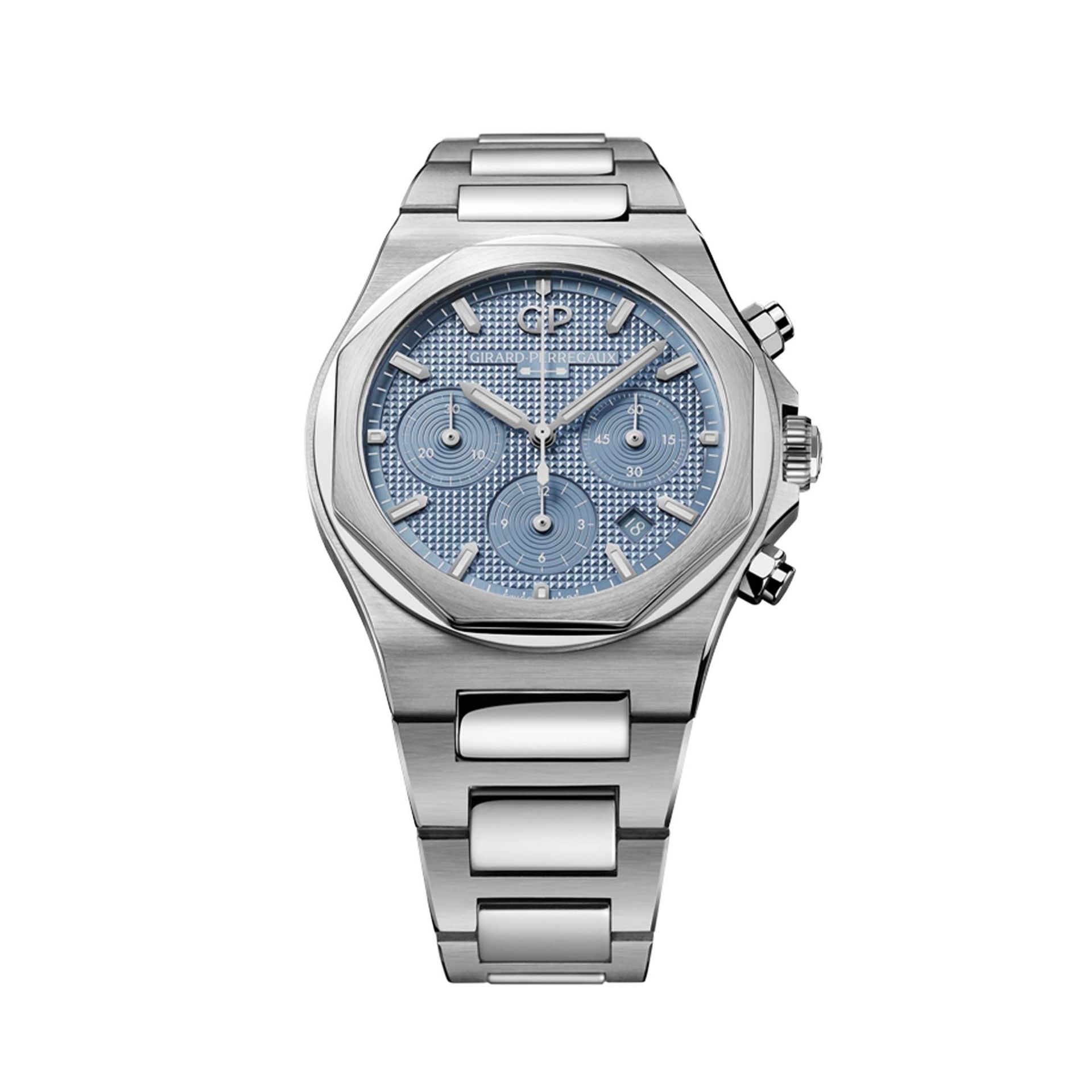 GIRARD PERREGAUX Laureato Chronograph Ice Blue 42 MM 81020-11-3370-1GM