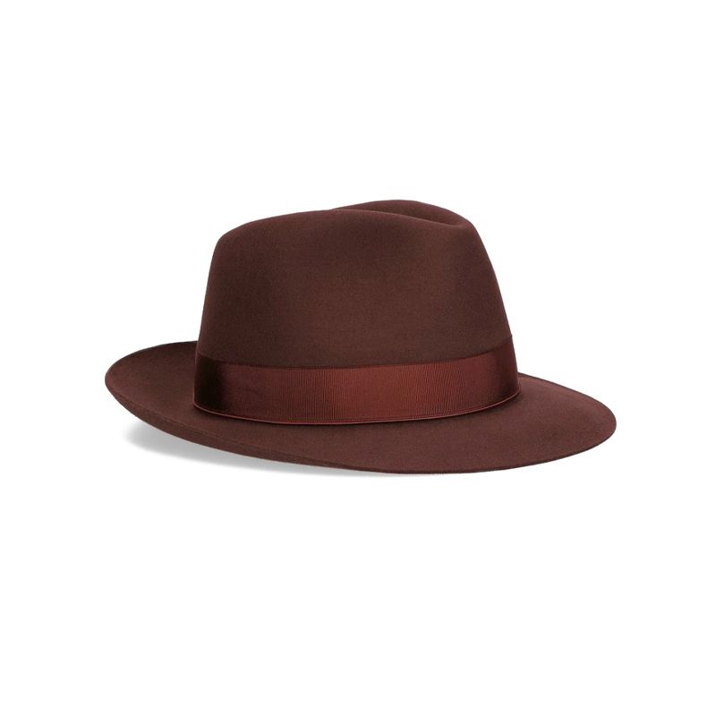 BORSALINO Cappello Federico Feltro Alessandria Tesa Media Porto  E390055