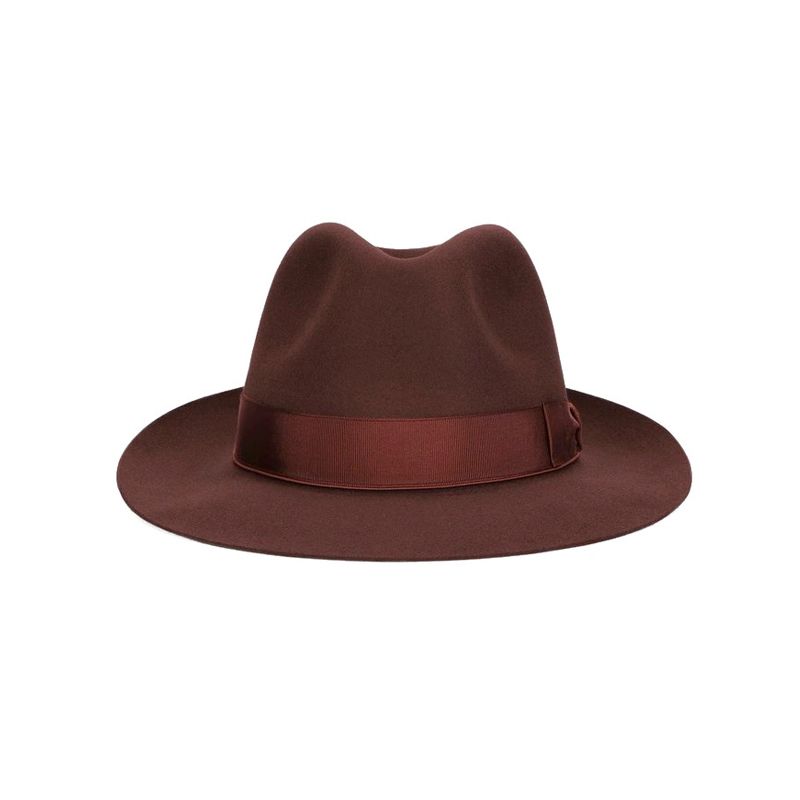 BORSALINO Cappello Federico Feltro Alessandria Tesa Media Porto  E390055