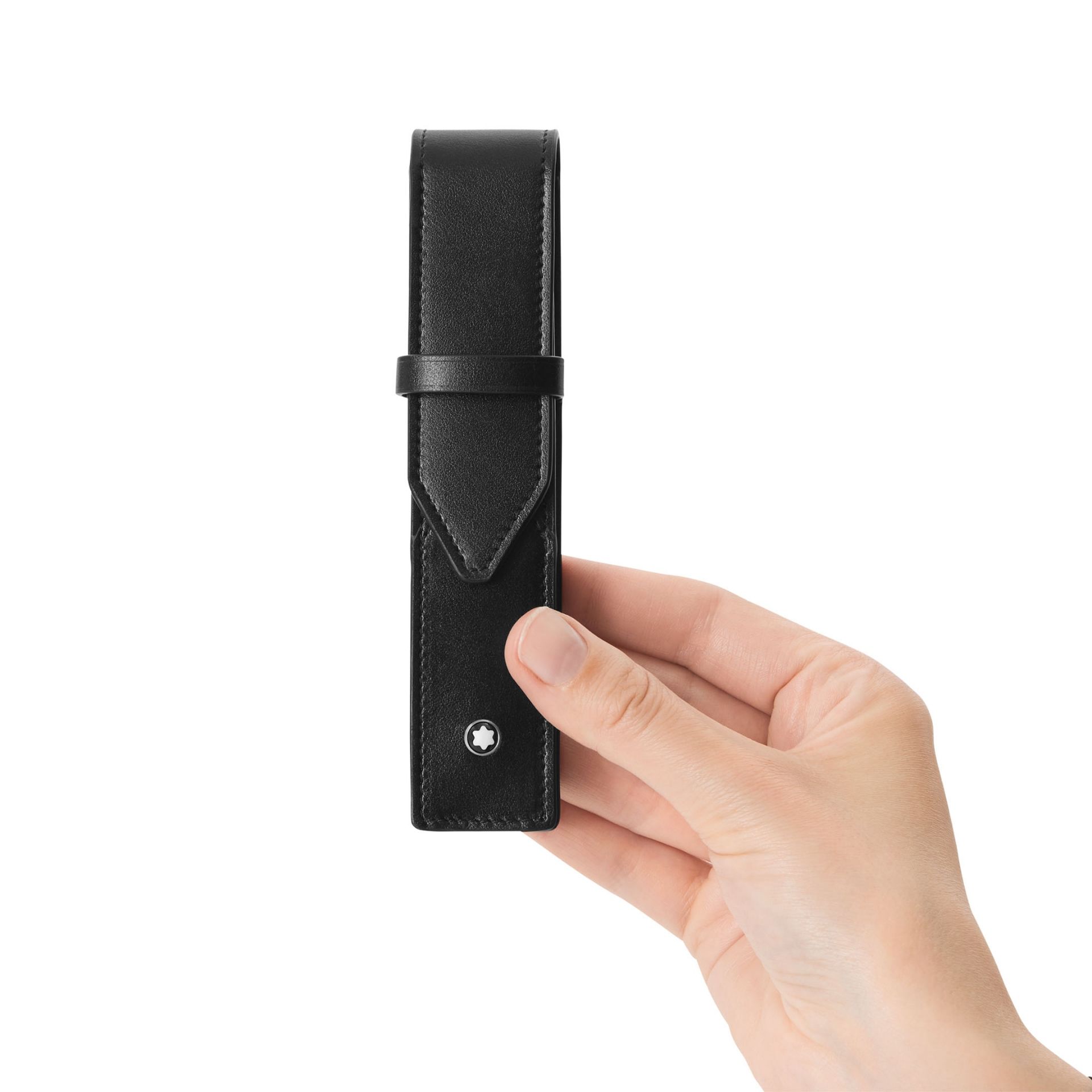 MONTBLANC Astuccio Portapenne Meisterstück Nero  198334