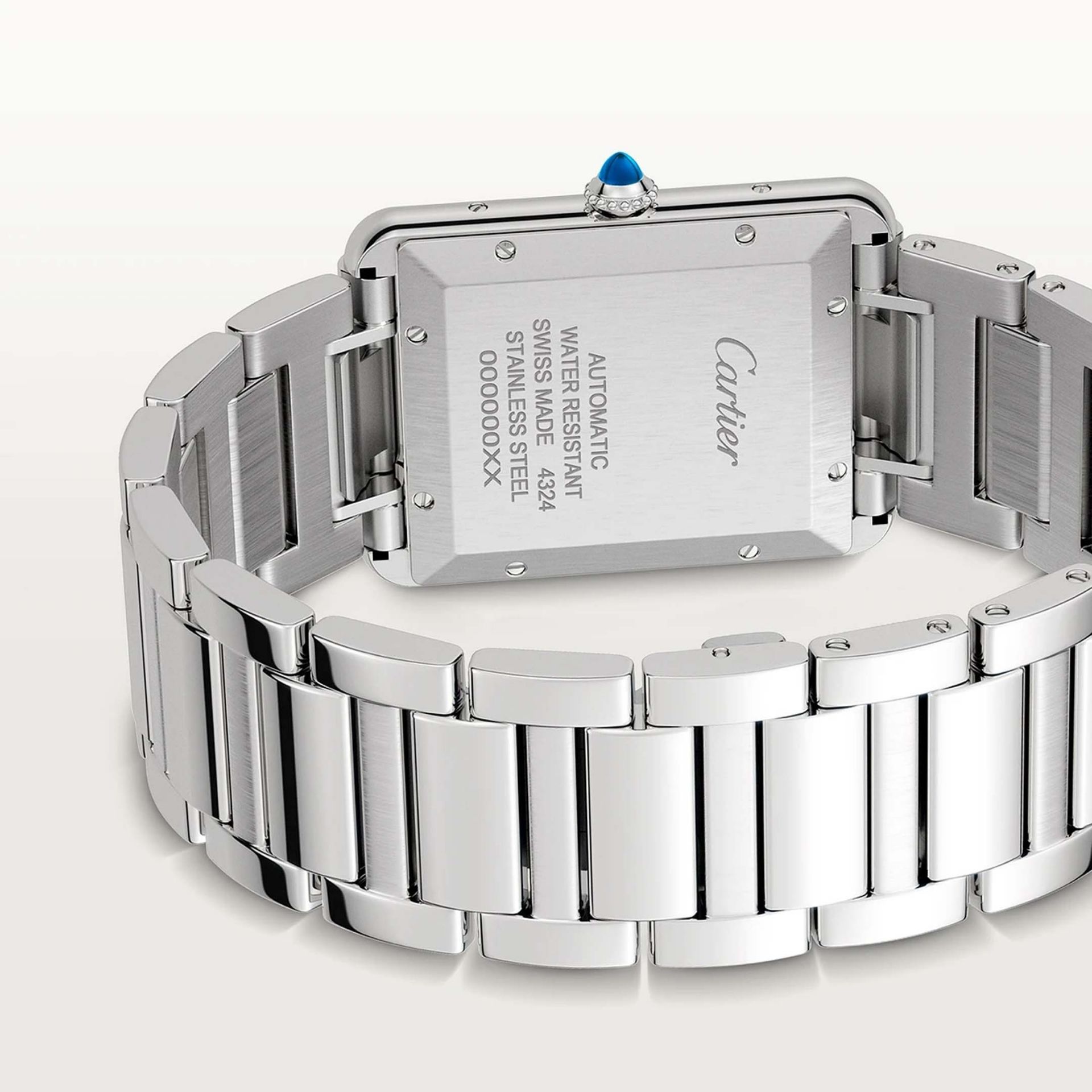 CARTIER Tank Must De Cartier Modello Extra-Large, Acciaio 41 X 31  MM WSTA0053