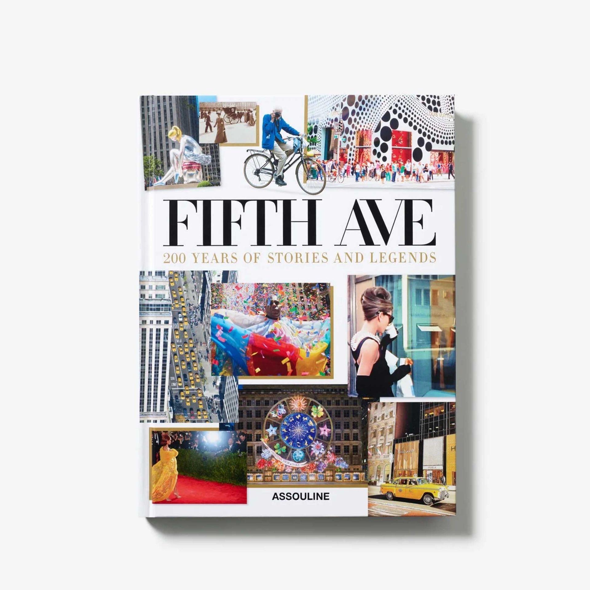 ASSOULINE Libro Fifth Avenue: 200 Years of Stories and Legends 25 x 4 x H 33 CM 9781649803993