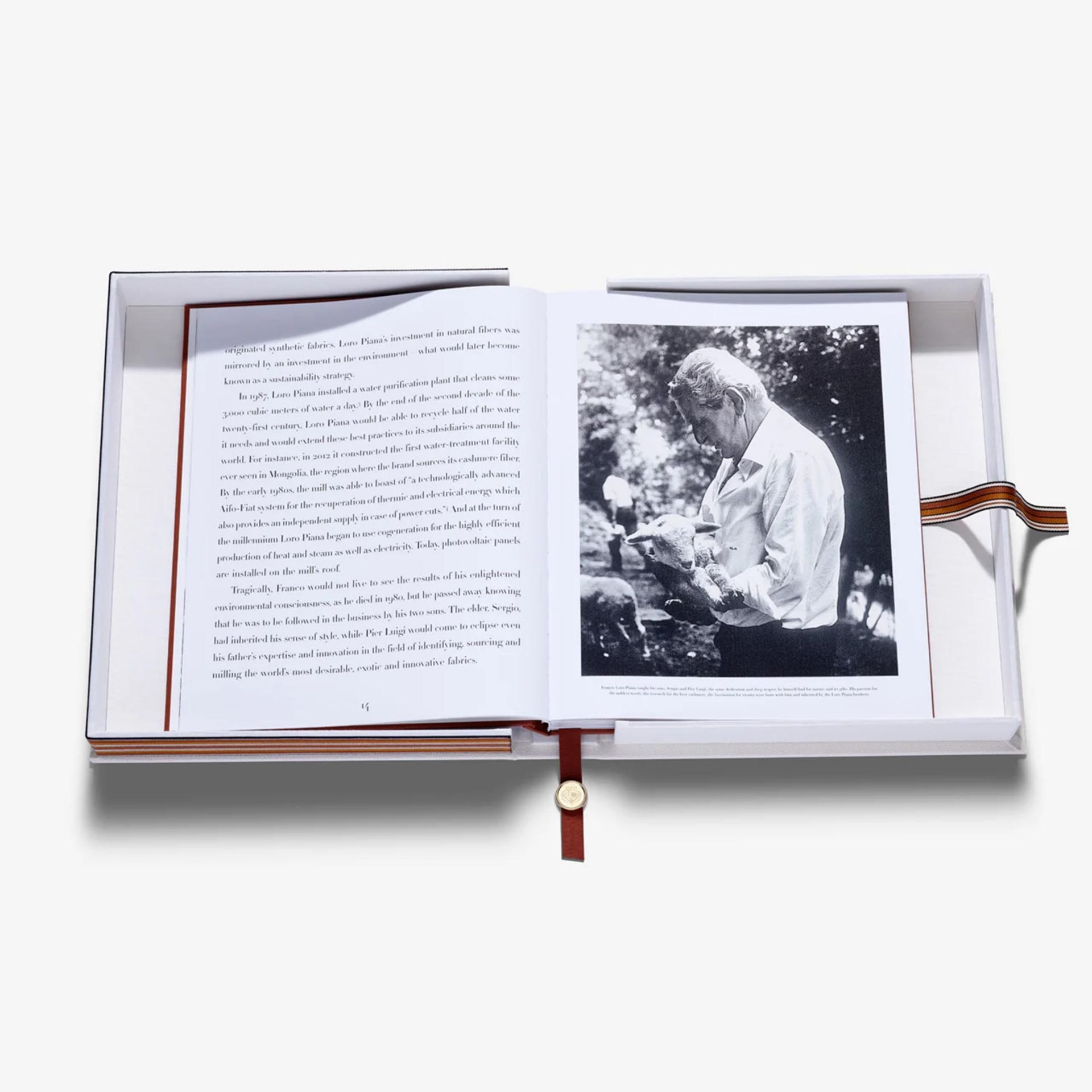 ASSOULINE Libro Loro Piana: Master of Fibres 41 x 8 x H 48 CM 9781649800442
