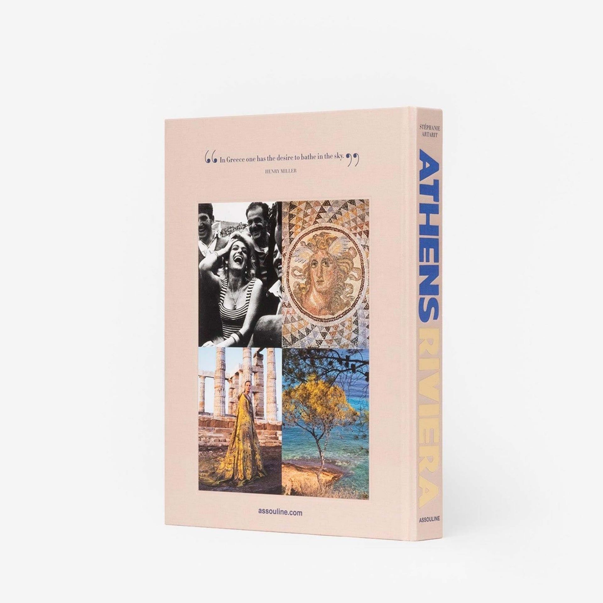 ASSOULINE Libro Athens Riviera 25 x 4 x H 33 CM 9781614289463