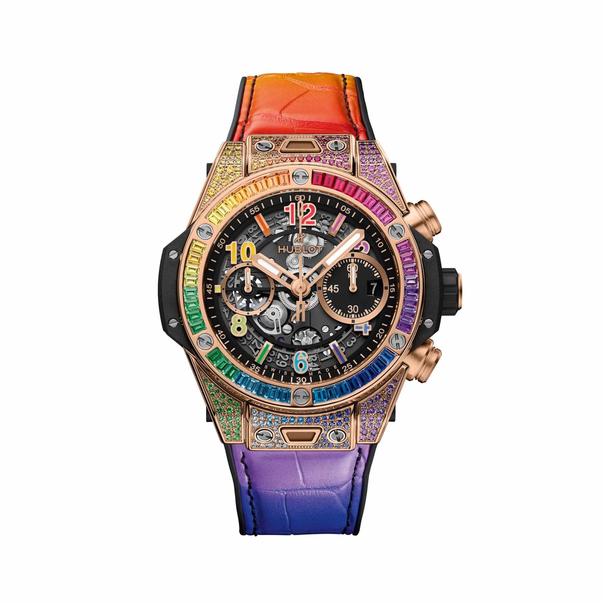 HUBLOT Big Bang Unico Titanium Rainbow 42 MM 441.OX.1118.LR.0999