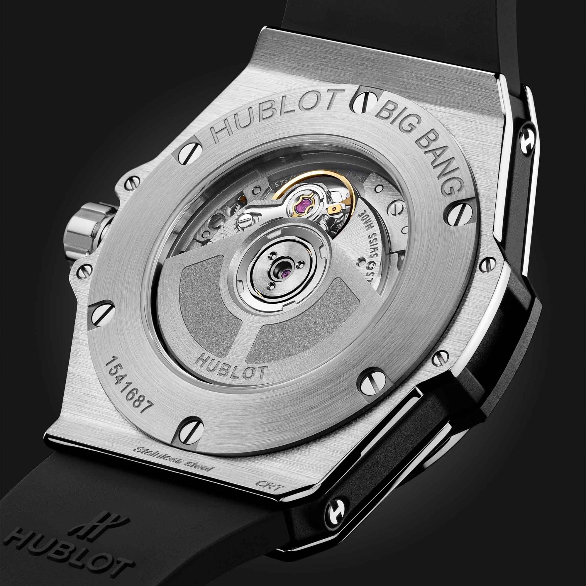 HUBLOT Big Bang One Click Steel Diamonds 33 MM 485.SX.1270.RX.1204