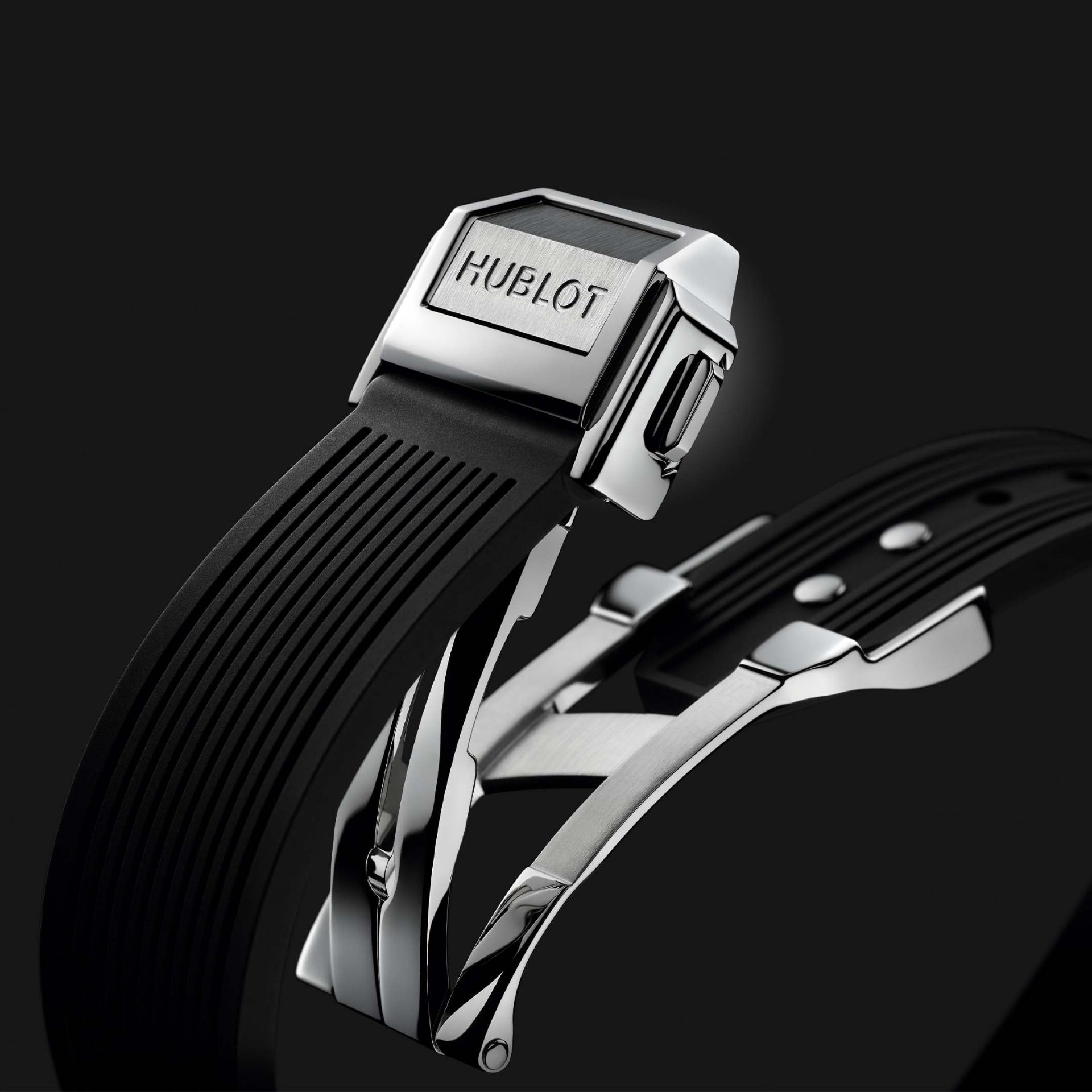 HUBLOT Big Bang One Click Steel Diamonds 33 MM 485.SX.1270.RX.1204