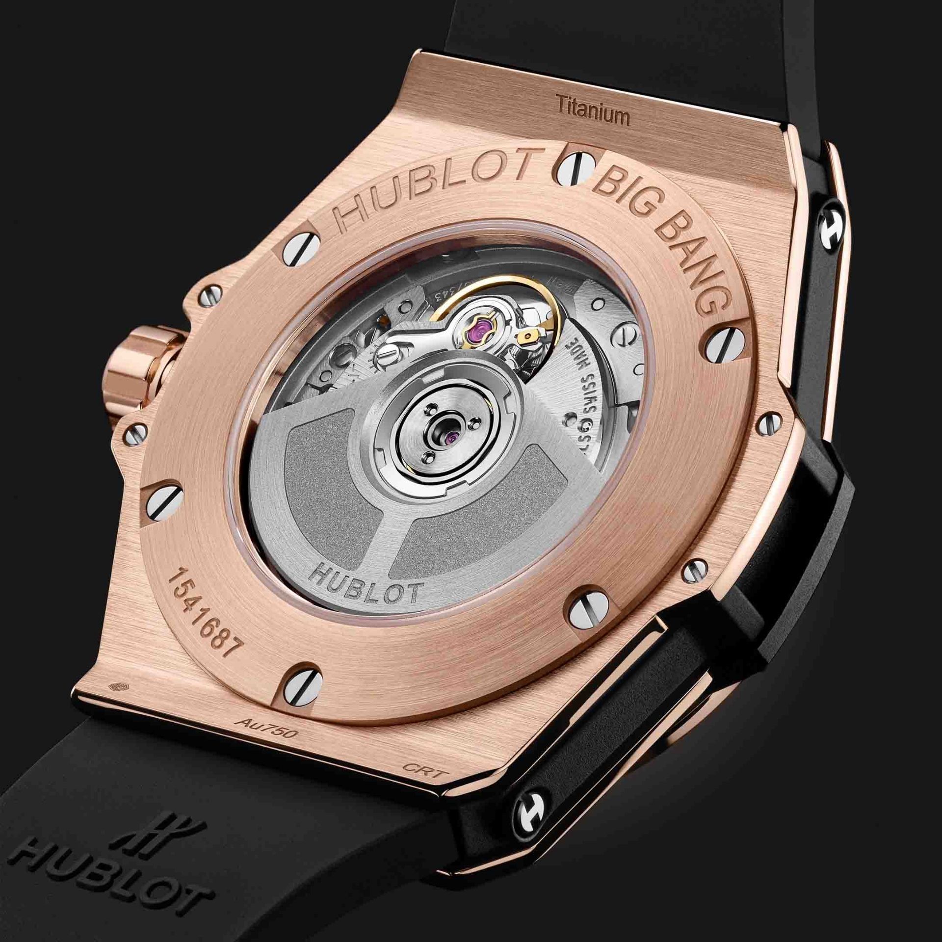 HUBLOT Big Bang One Click King Gold Full Pavé 33 MM 485.OX.9000.RX.1604