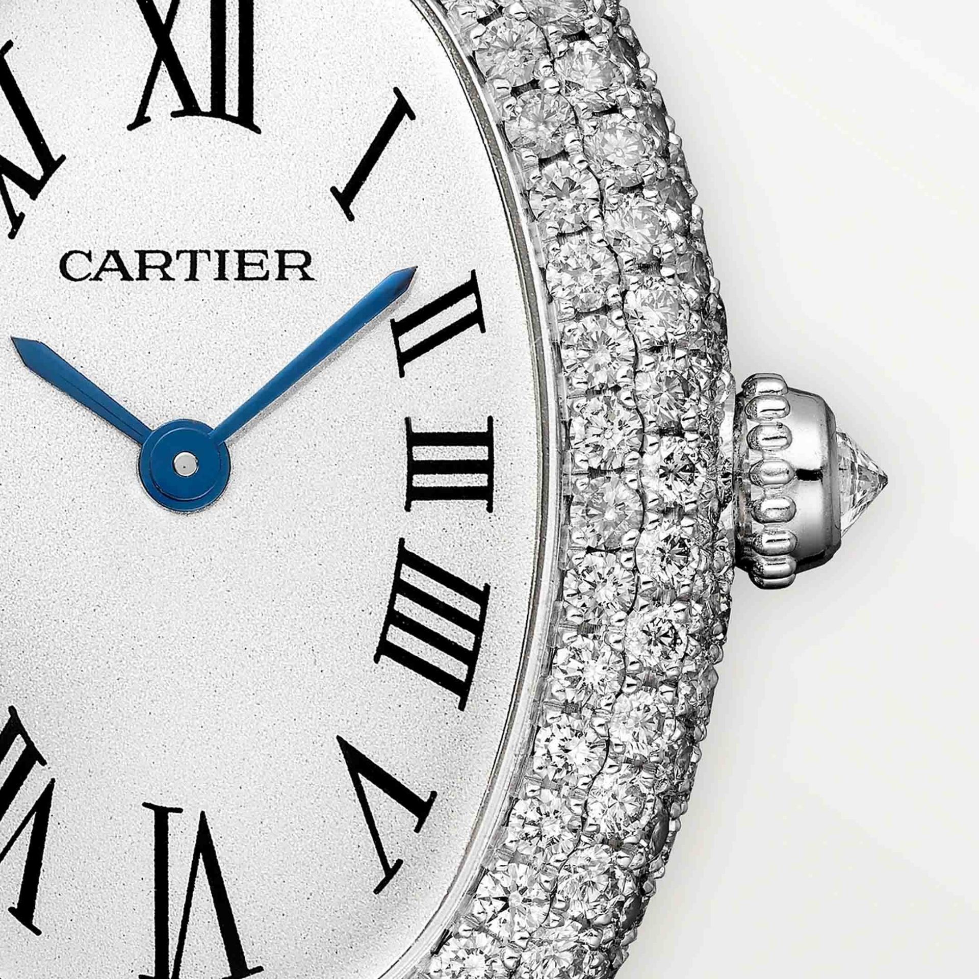 CARTIER Baignoire Modello Piccolo, Oro Bianco Rodiato 32 X 26 MM WJBA0049