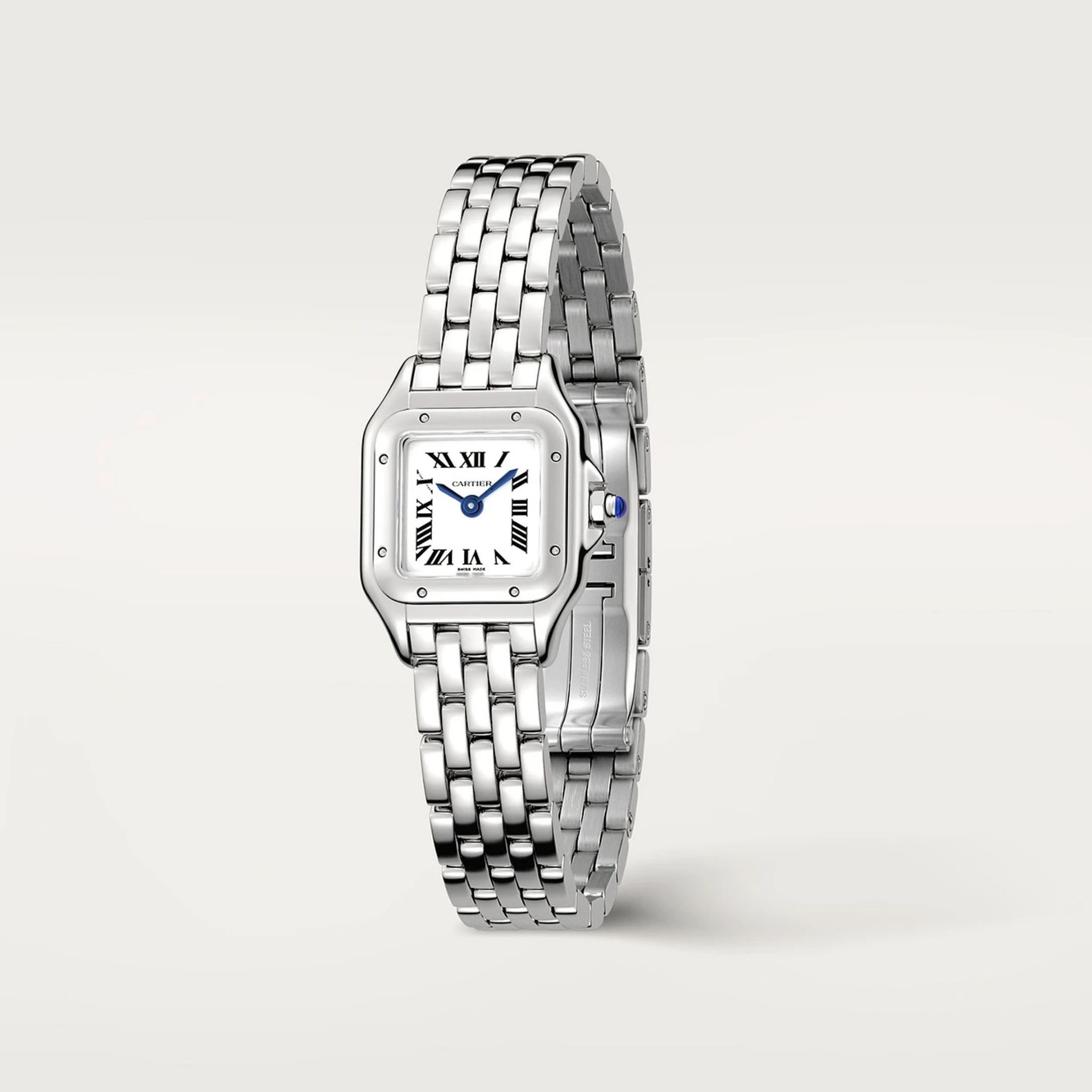 CARTIER Panthère De Cartier Modello Mini, Acciaio 25 X 21 MM WSPN0012