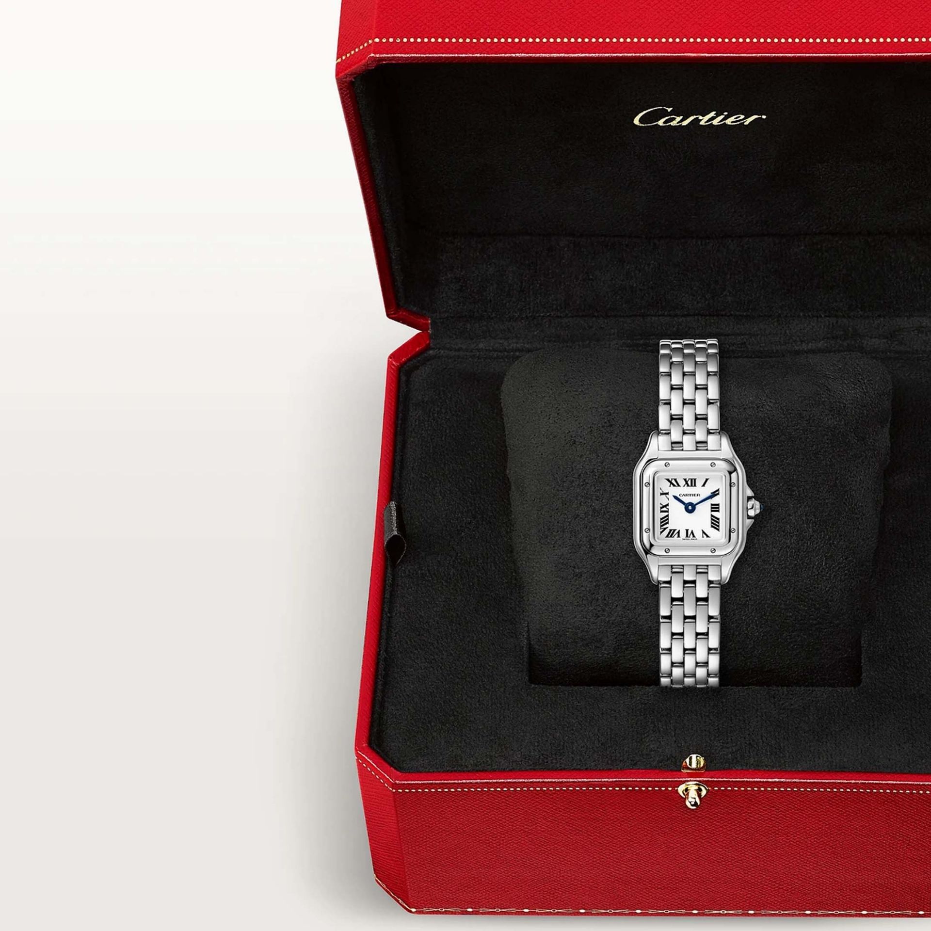 CARTIER Panthère De Cartier Modello Mini, Acciaio 25 X 21 MM WSPN0012