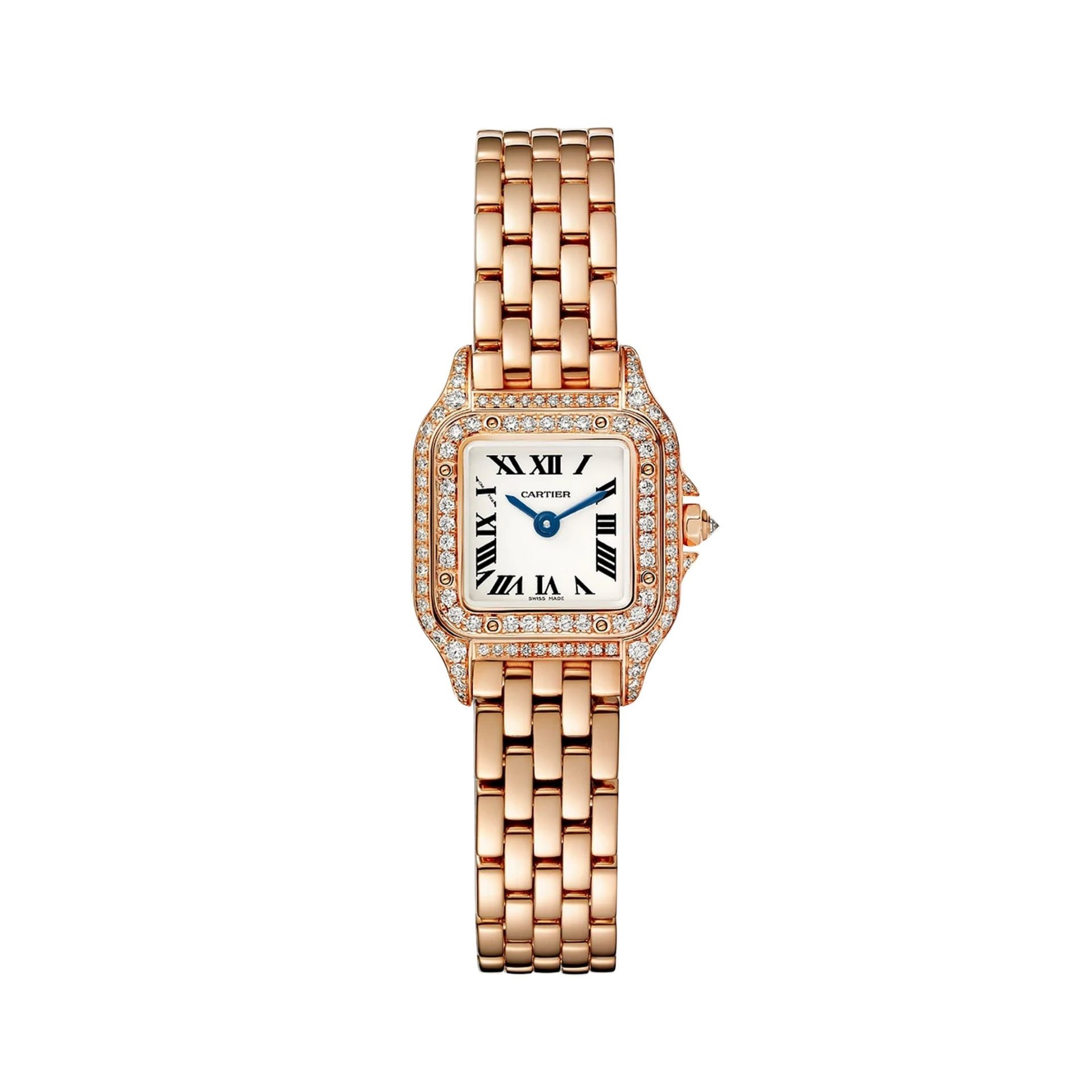 CARTIER Panthère De Cartier Modello Mini, Oro Rosa, Diamanti 25 X 21 MM WJPN0068