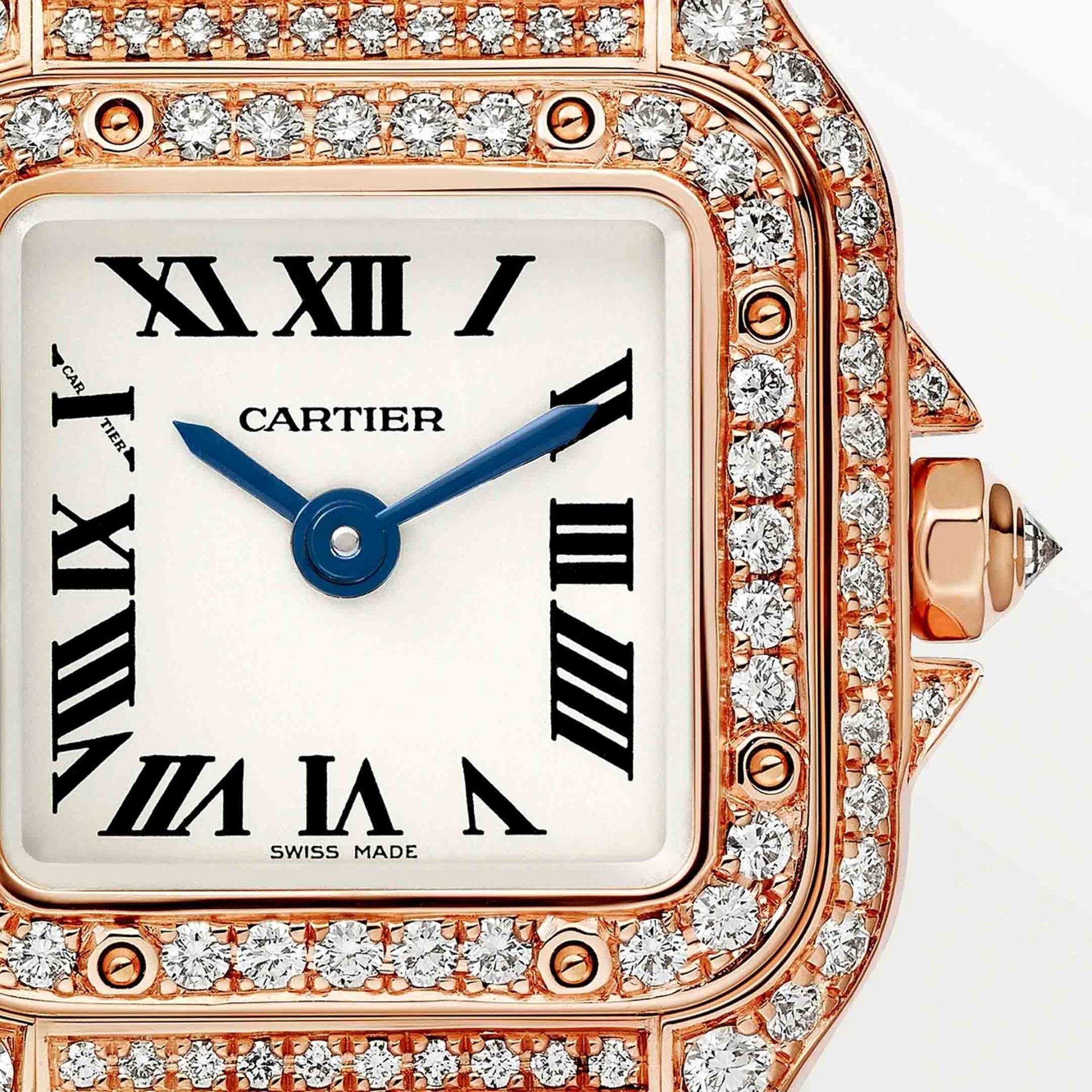 CARTIER Panthère De Cartier Modello Mini, Oro Rosa, Diamanti 25 X 21 MM WJPN0068