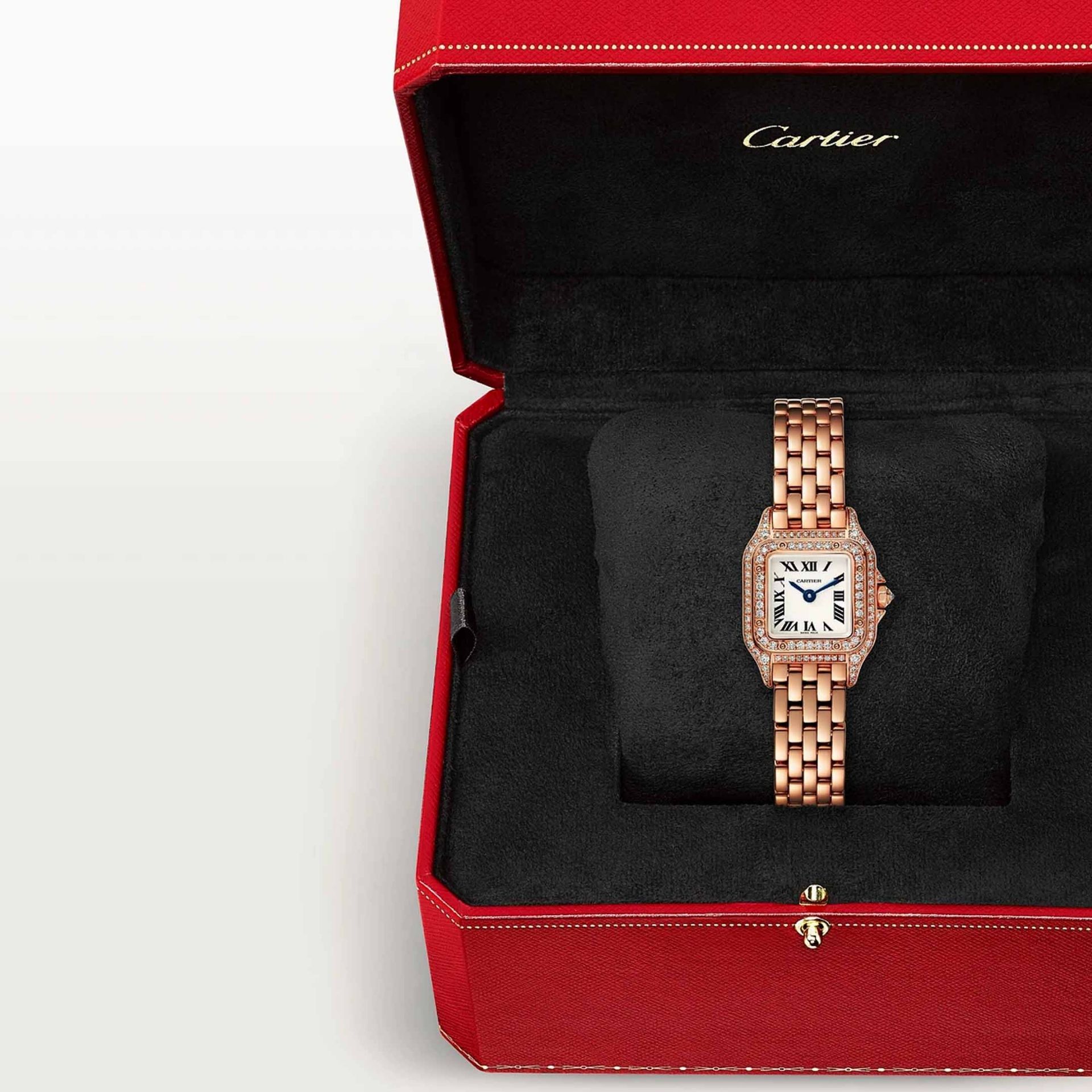 CARTIER Panthère De Cartier Modello Mini, Oro Rosa, Diamanti 25 X 21 MM WJPN0068