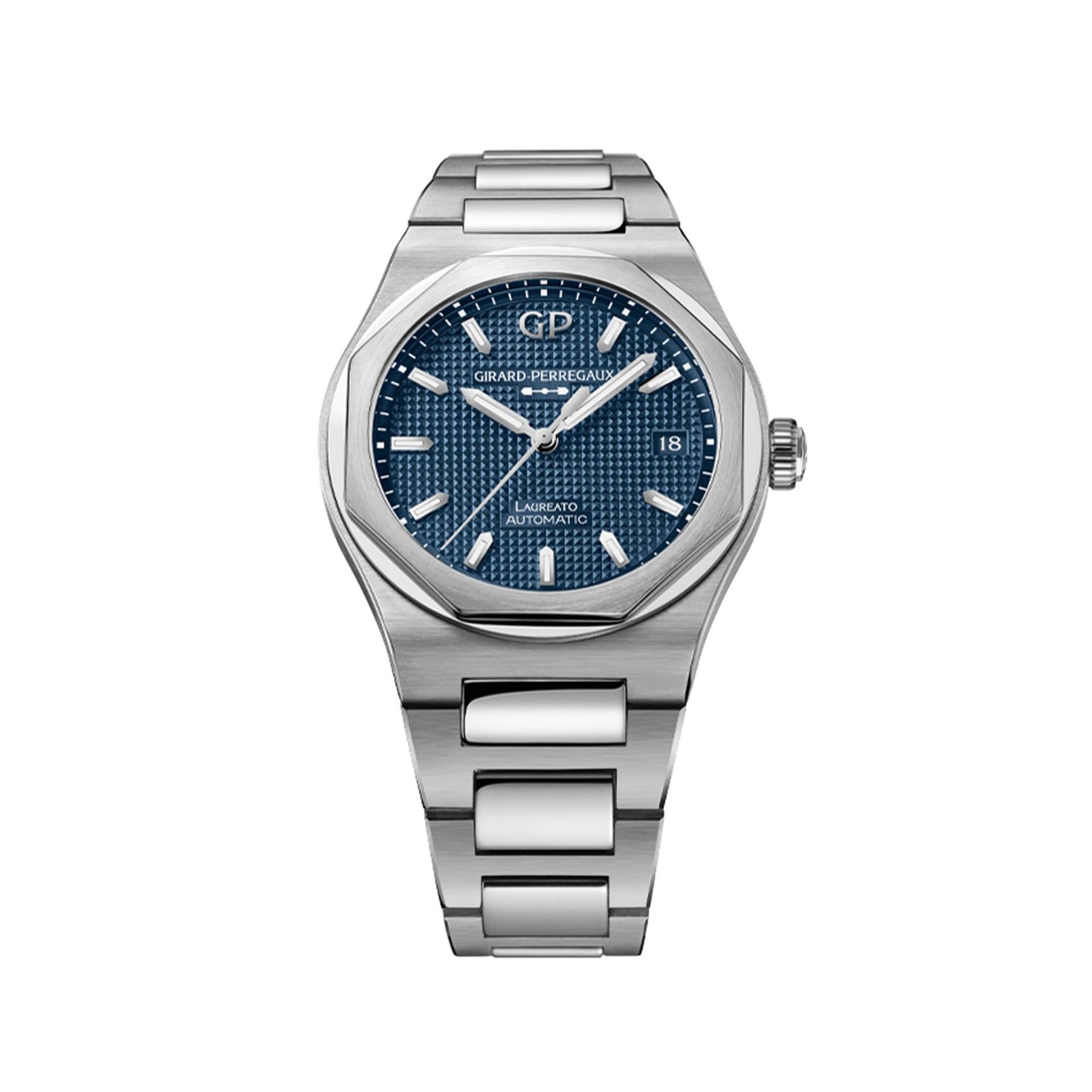 GIRARD PERREGAUX Laureato Midnight Blue 38 MM 81005-11-3460-1CM