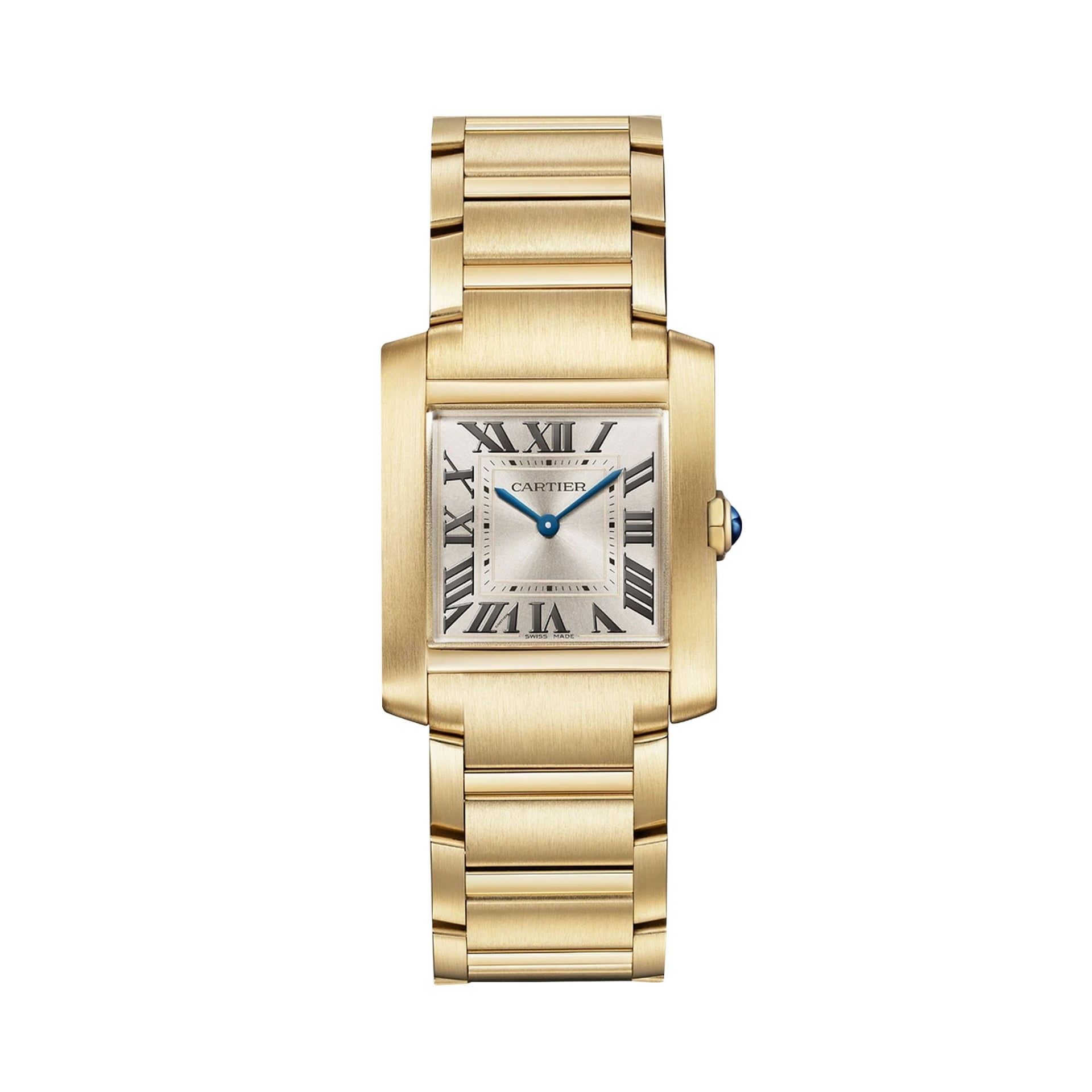 CARTIER Tank Française Modello Medio, Oro Giallo 32 X 27 MM WGTA0345