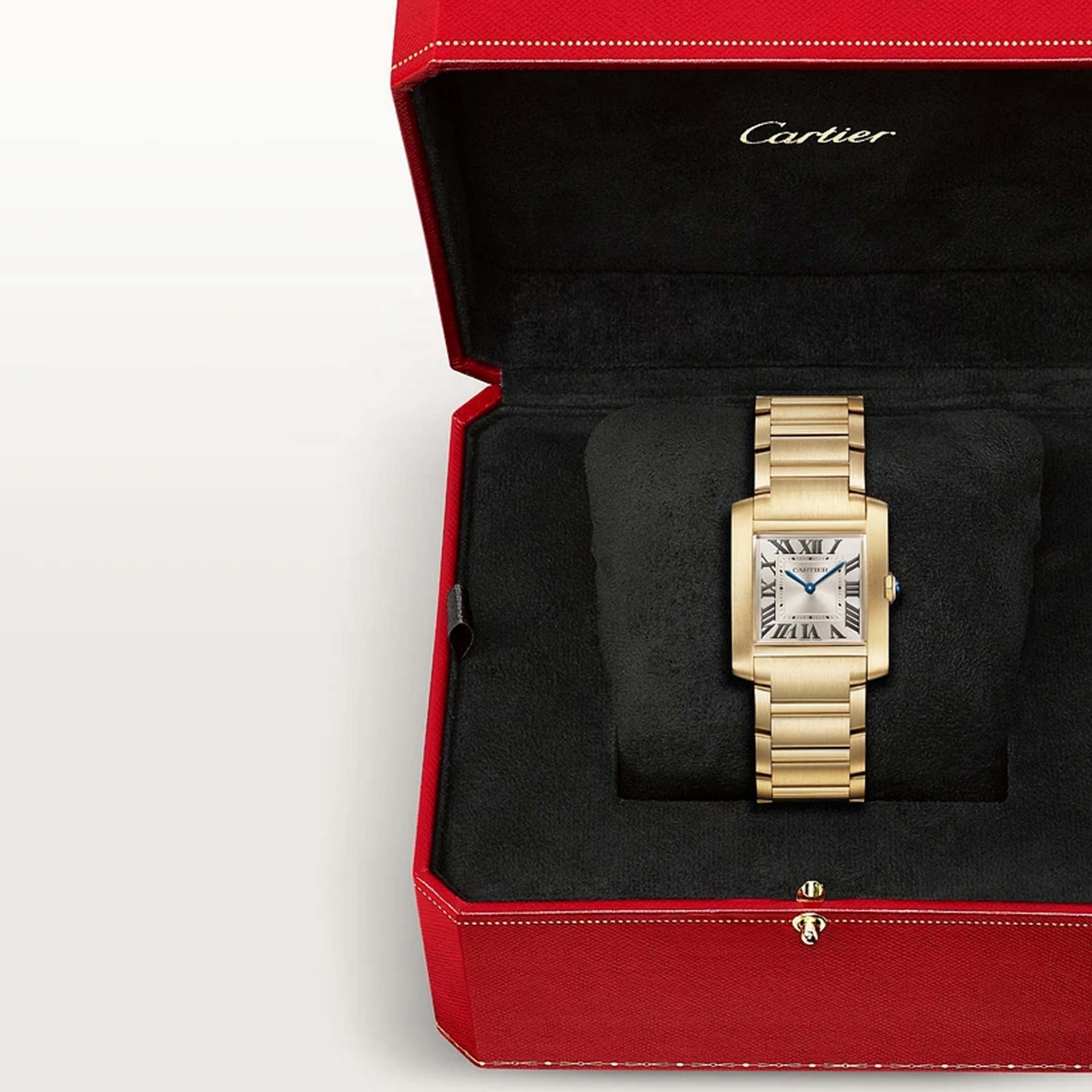 CARTIER Tank Française Modello Medio, Oro Giallo 32 X 27 MM WGTA0345