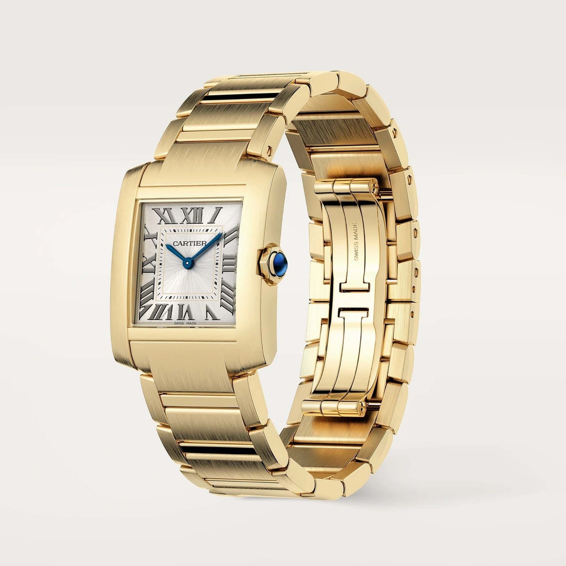 CARTIER Tank Française Modello Medio, Oro Giallo 32 X 27 MM WGTA0345