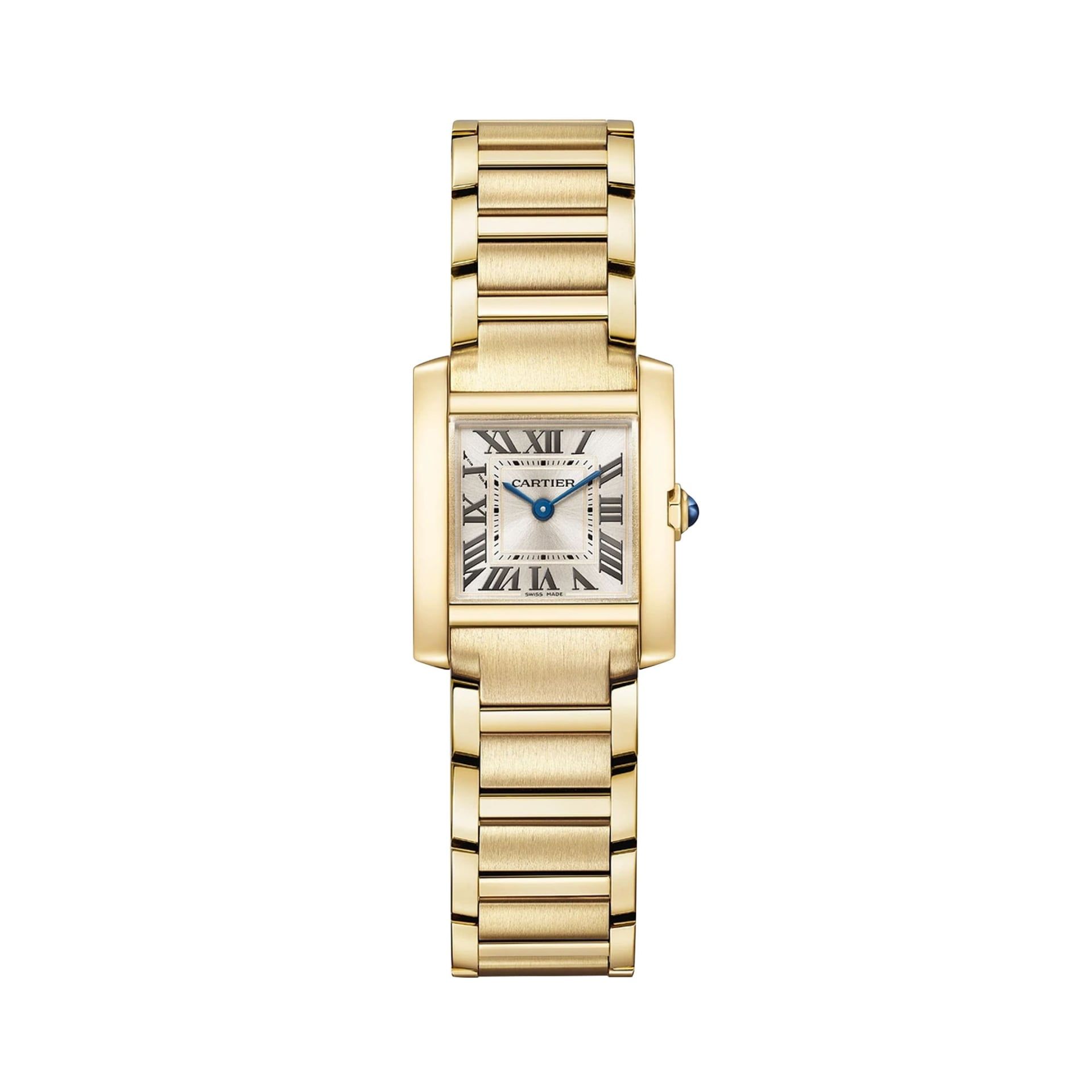 CARTIER Tank Française Modello Piccolo, Oro Giallo 25.7 X 21.2 MM WGTA0344