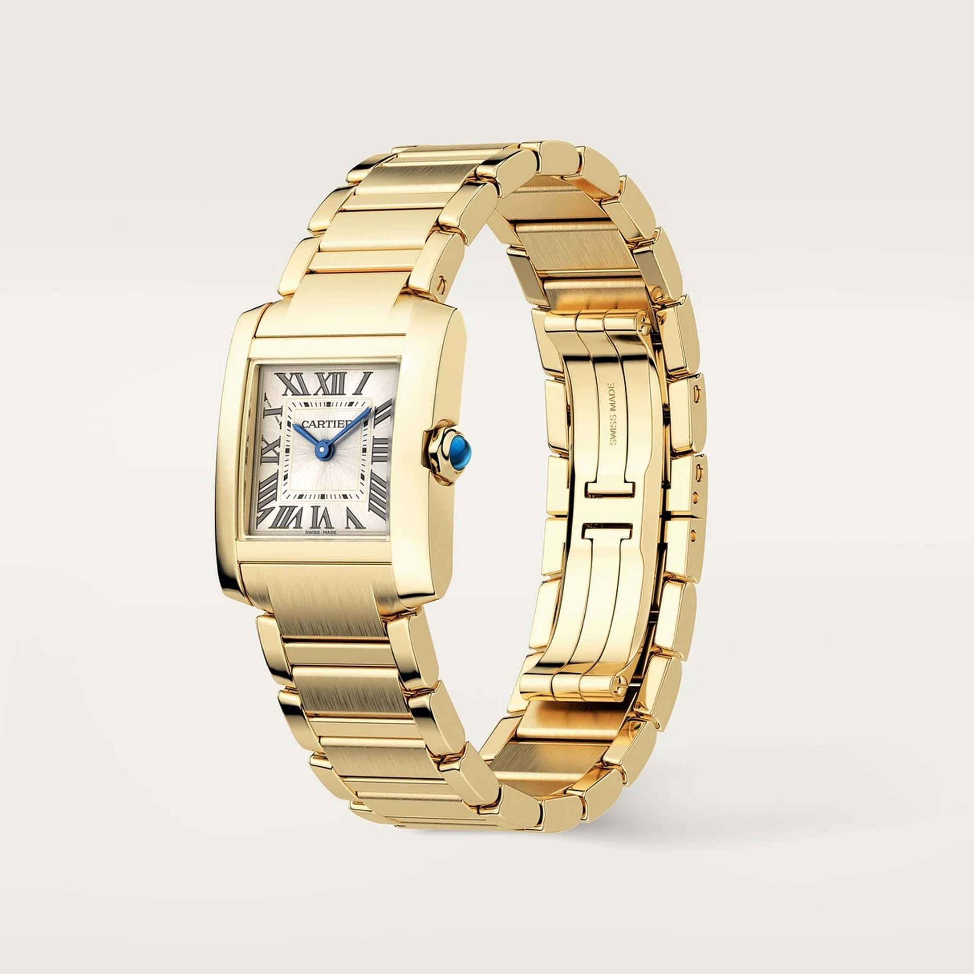 CARTIER Tank Française Modello Piccolo, Oro Giallo 25.7 X 21.2 MM WGTA0344