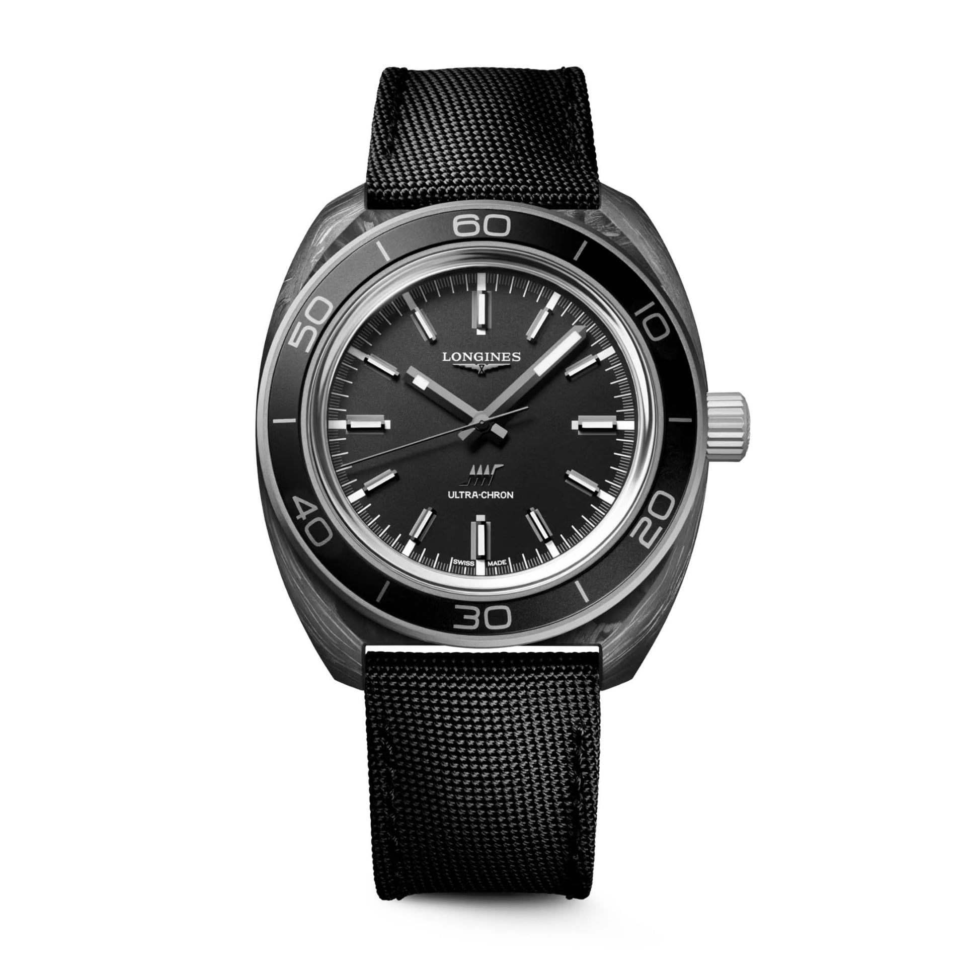 LONGINES Ultra-Chron Carbon 43 MM L2.839.4.52.2