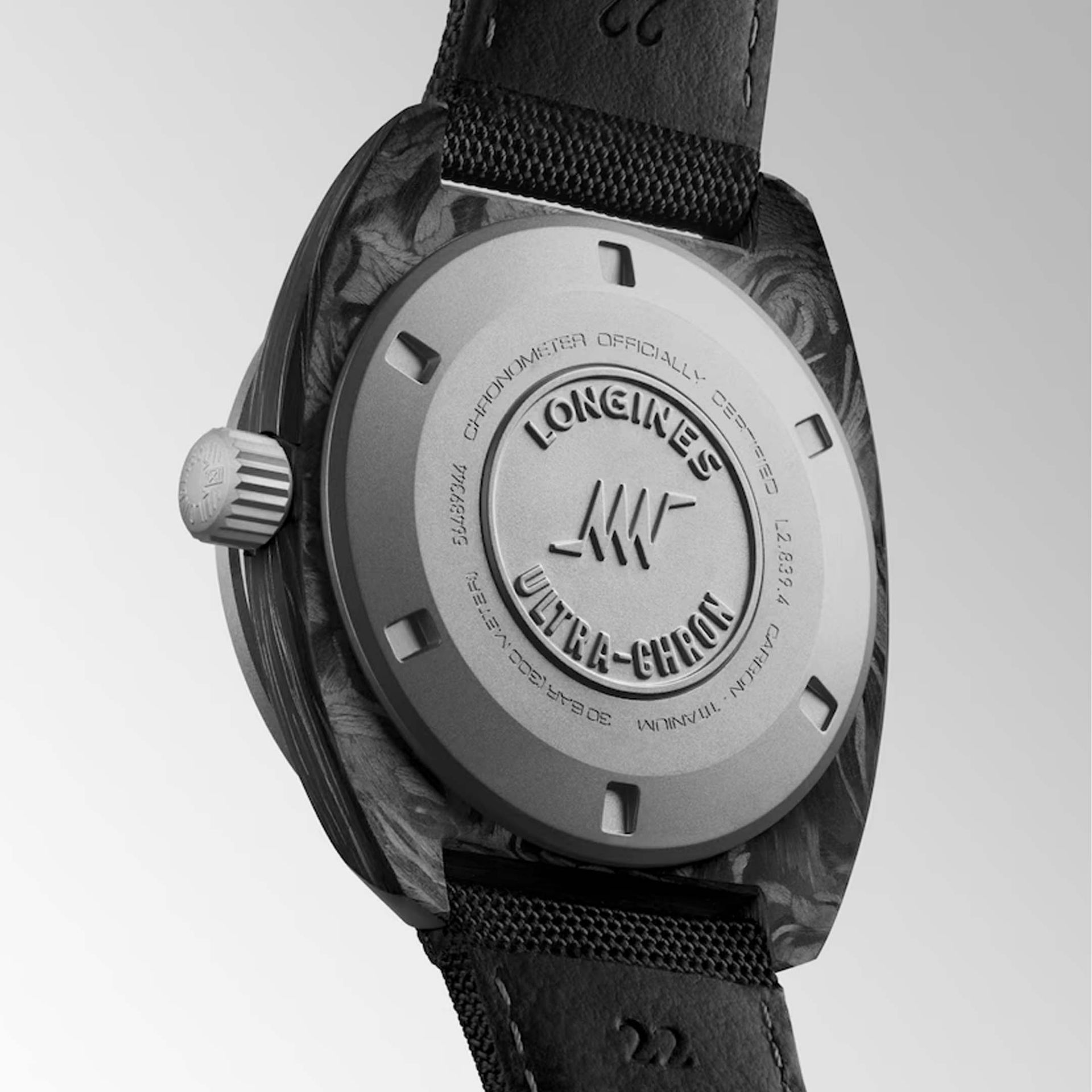 LONGINES Ultra-Chron Carbon 43 MM L2.839.4.52.2