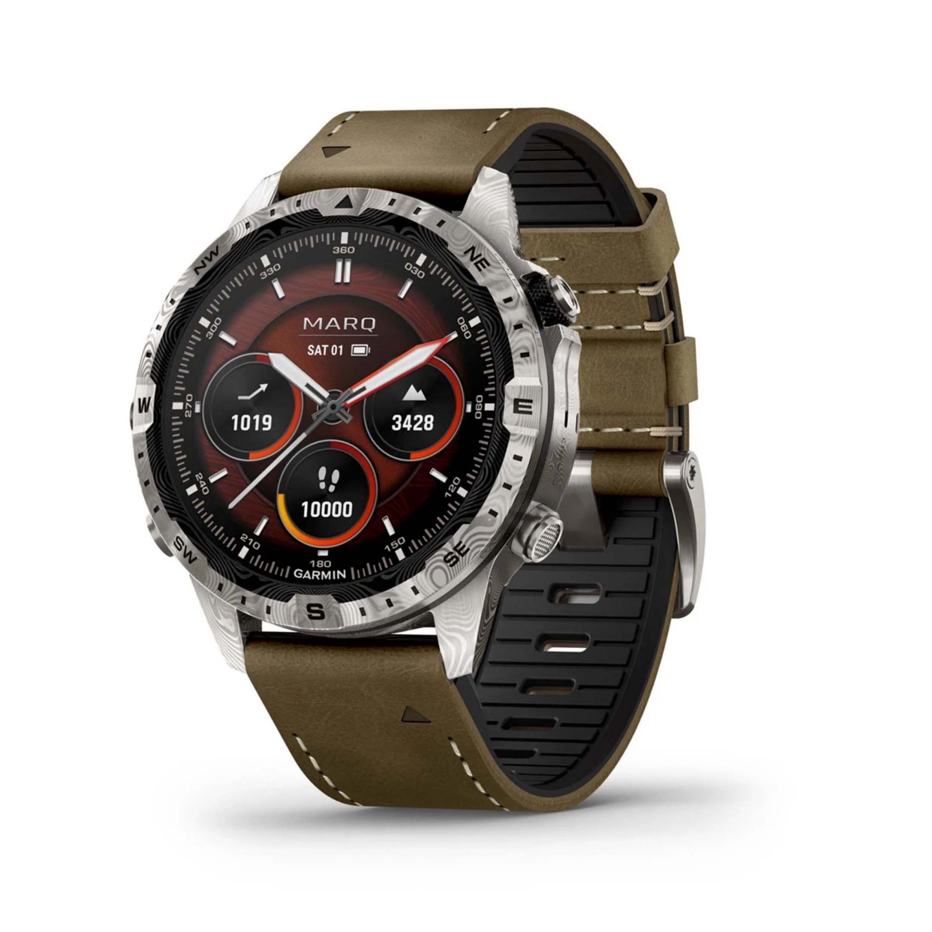 GARMIN Marq® Adventurer (Gen 2) Damascus Steel Edition 46 MM 010-03393-31