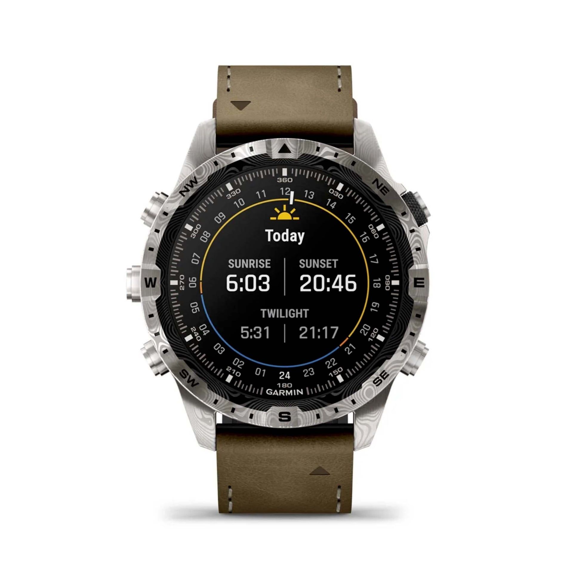 GARMIN Marq® Adventurer (Gen 2) Damascus Steel Edition 46 MM 010-03393-31