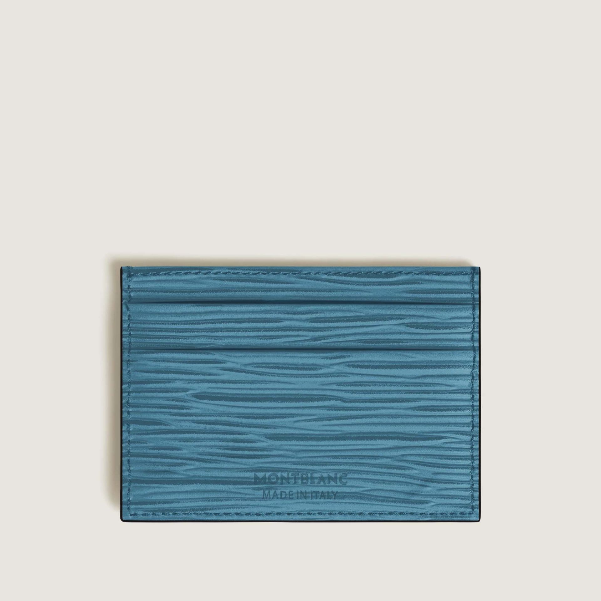 MONTBLANC Portacarte 5 Scomparti 4810 Blu  199349