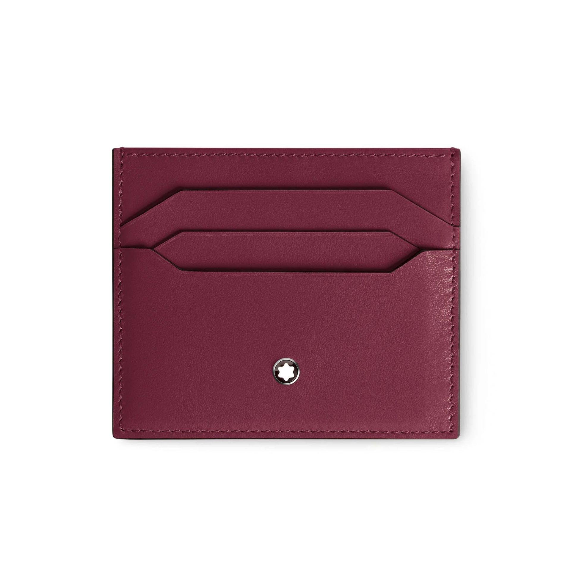 MONTBLANC Portacarte 6 Scomparti Meisterstück Rosso  199302