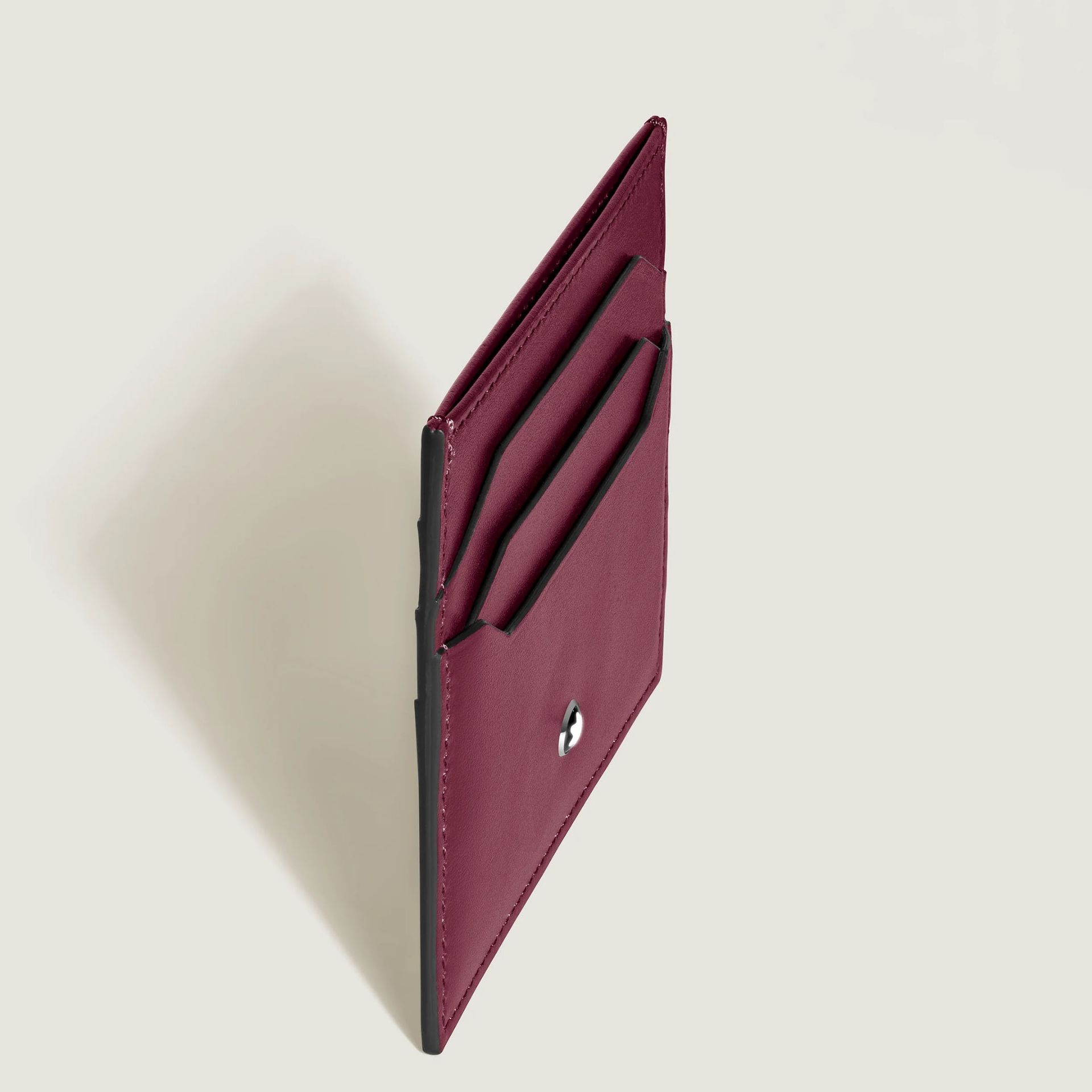 MONTBLANC Portacarte 6 Scomparti Meisterstück Rosso  199302