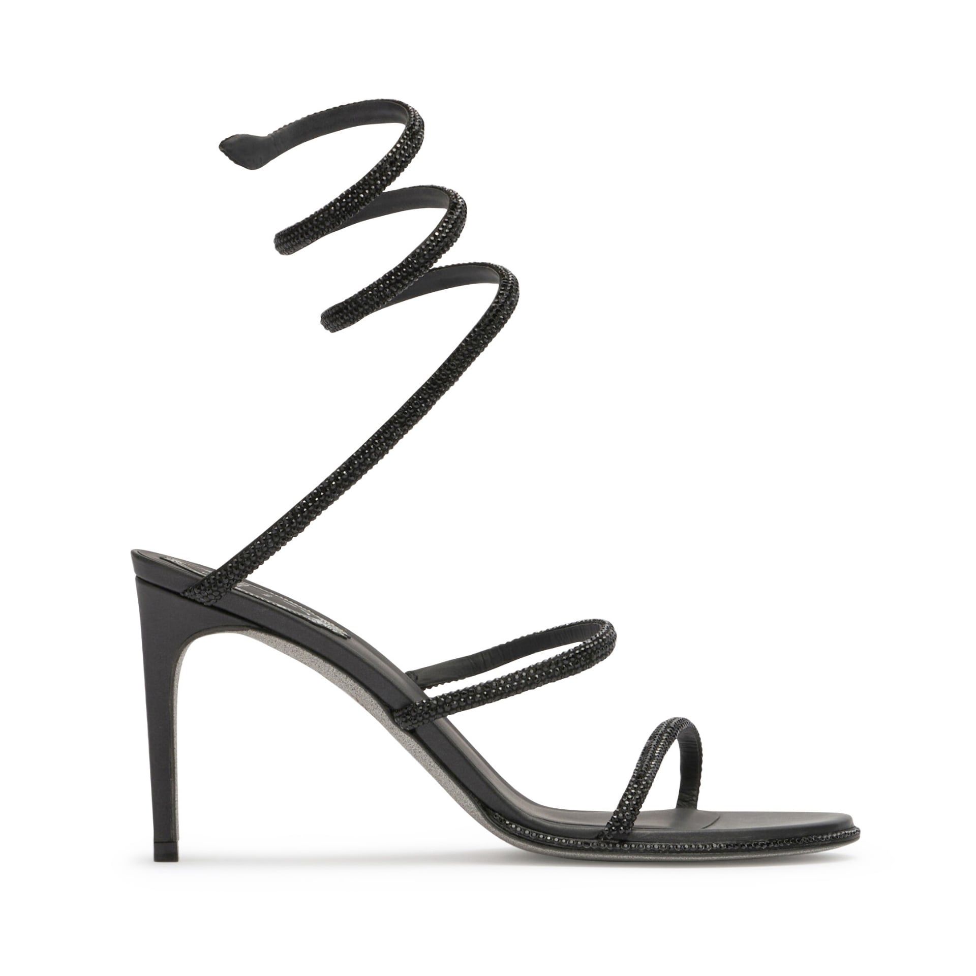RENE CAOVILLA Cleo - Sandali Tacco Medio Nero  C10416-080-R001V050
