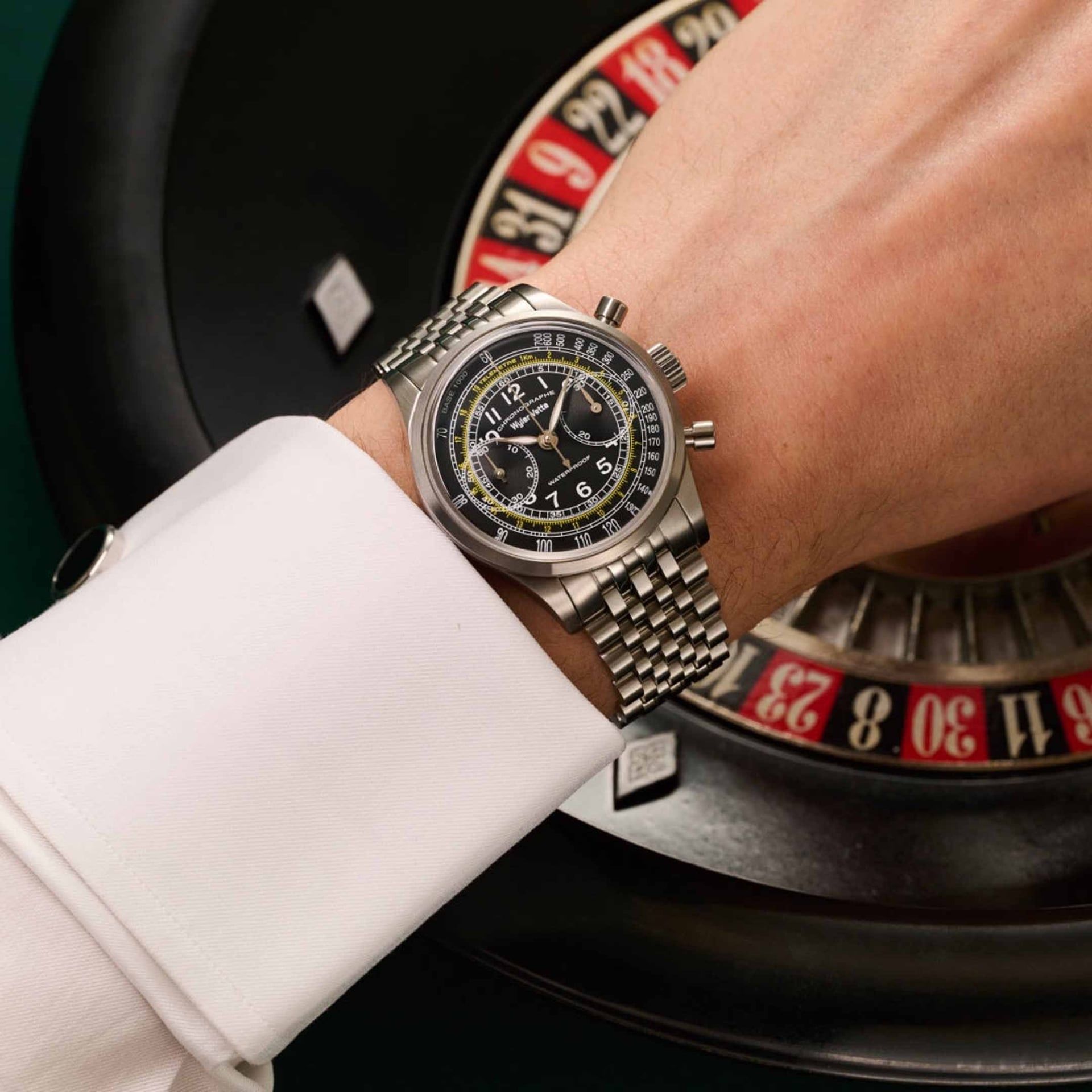 WYLER VETTA Chronographe 38 38 MM WV0341 B/BR