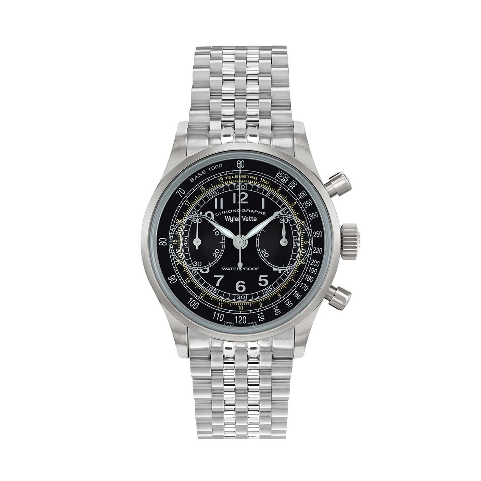 WYLER VETTA Chronographe 38 38 MM WV0341 B/BR