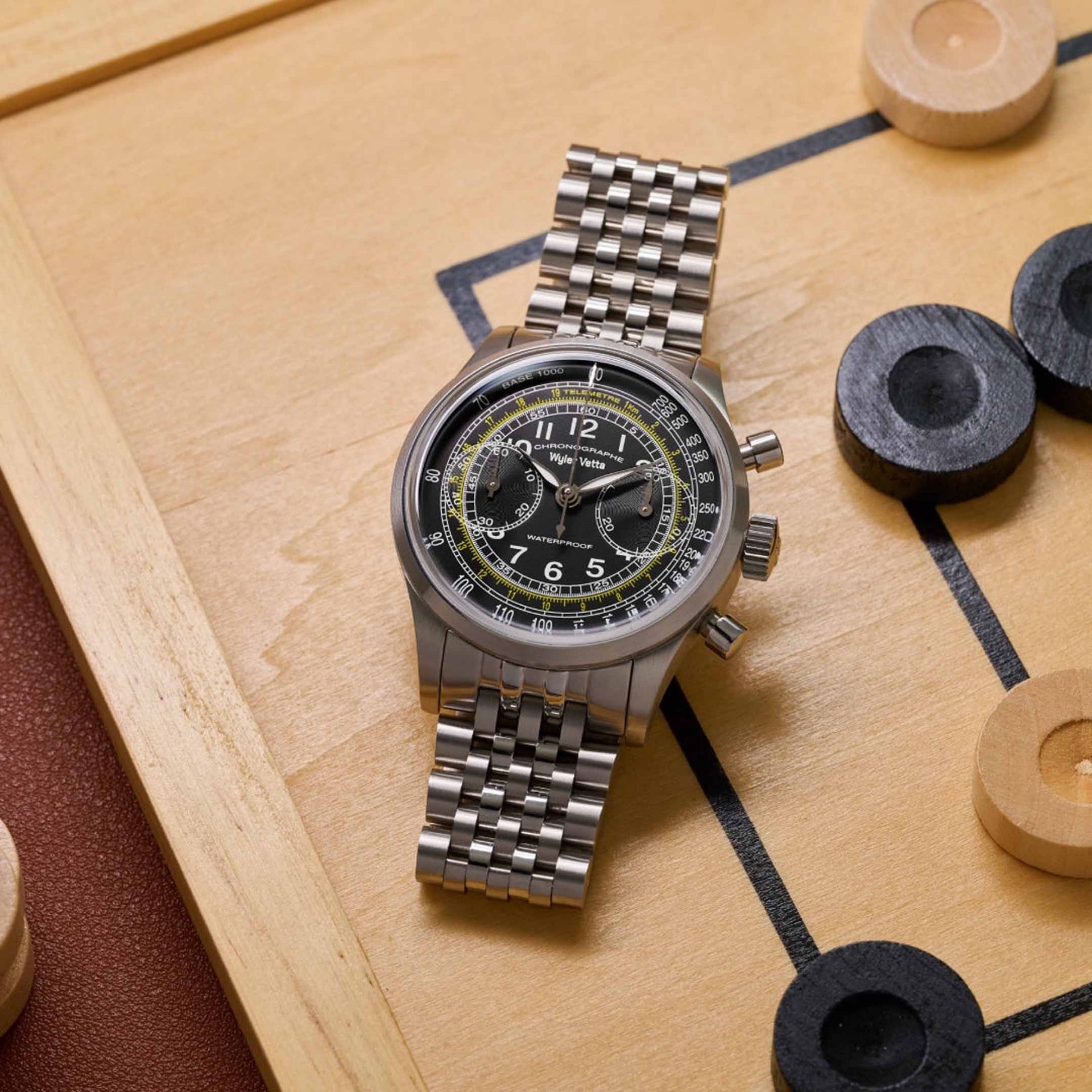 WYLER VETTA Chronographe 38 38 MM WV0341 B/BR