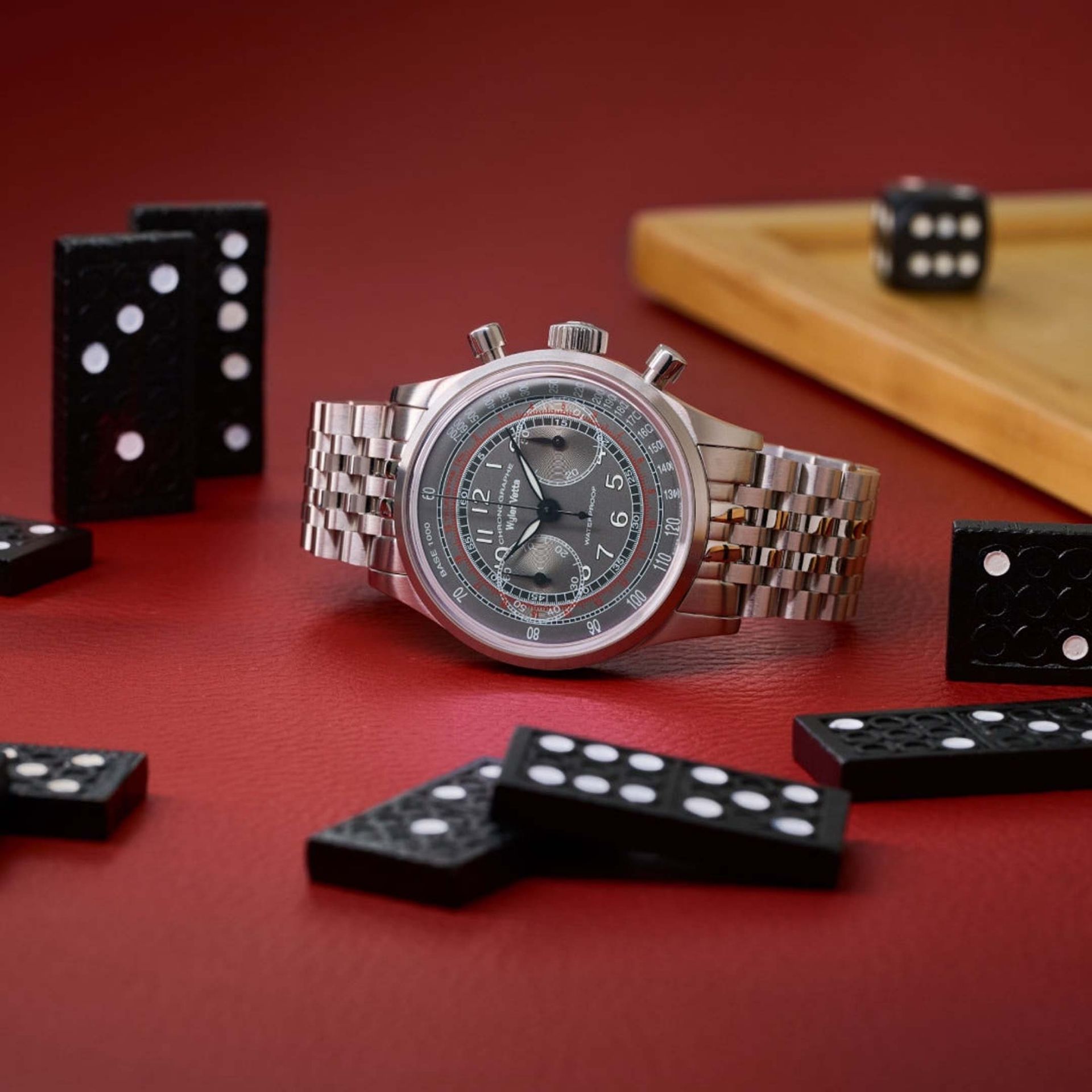 WYLER VETTA Chronographe 38 38 MM WV0341 A/BR