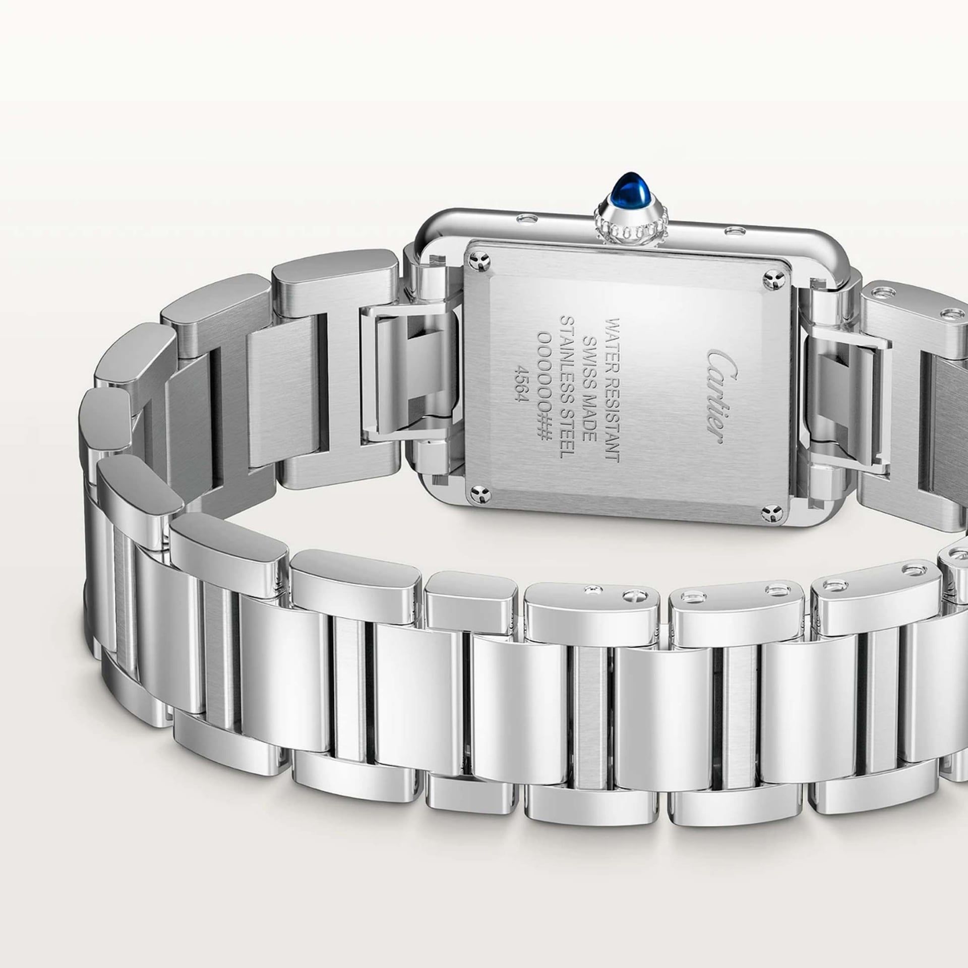 CARTIER Tank Must De Cartier Modello Piccolo, Acciaio, Solarbeat™ 29,5 X 22  MM WSTA0121
