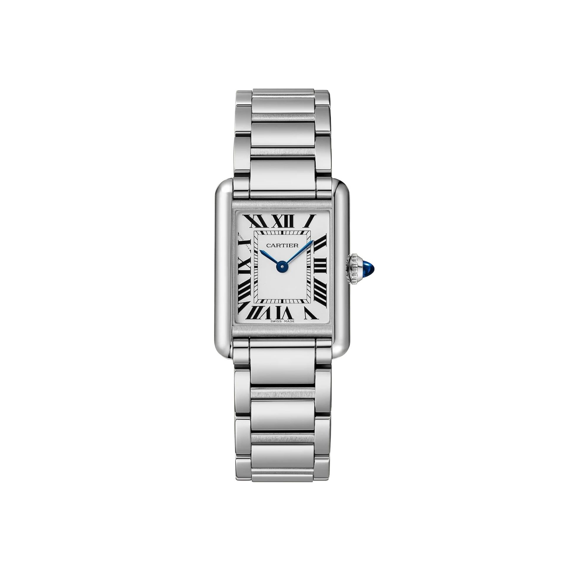 CARTIER Tank Must De Cartier Modello Piccolo, Acciaio, Solarbeat™ 29,5 X 22  MM WSTA0121