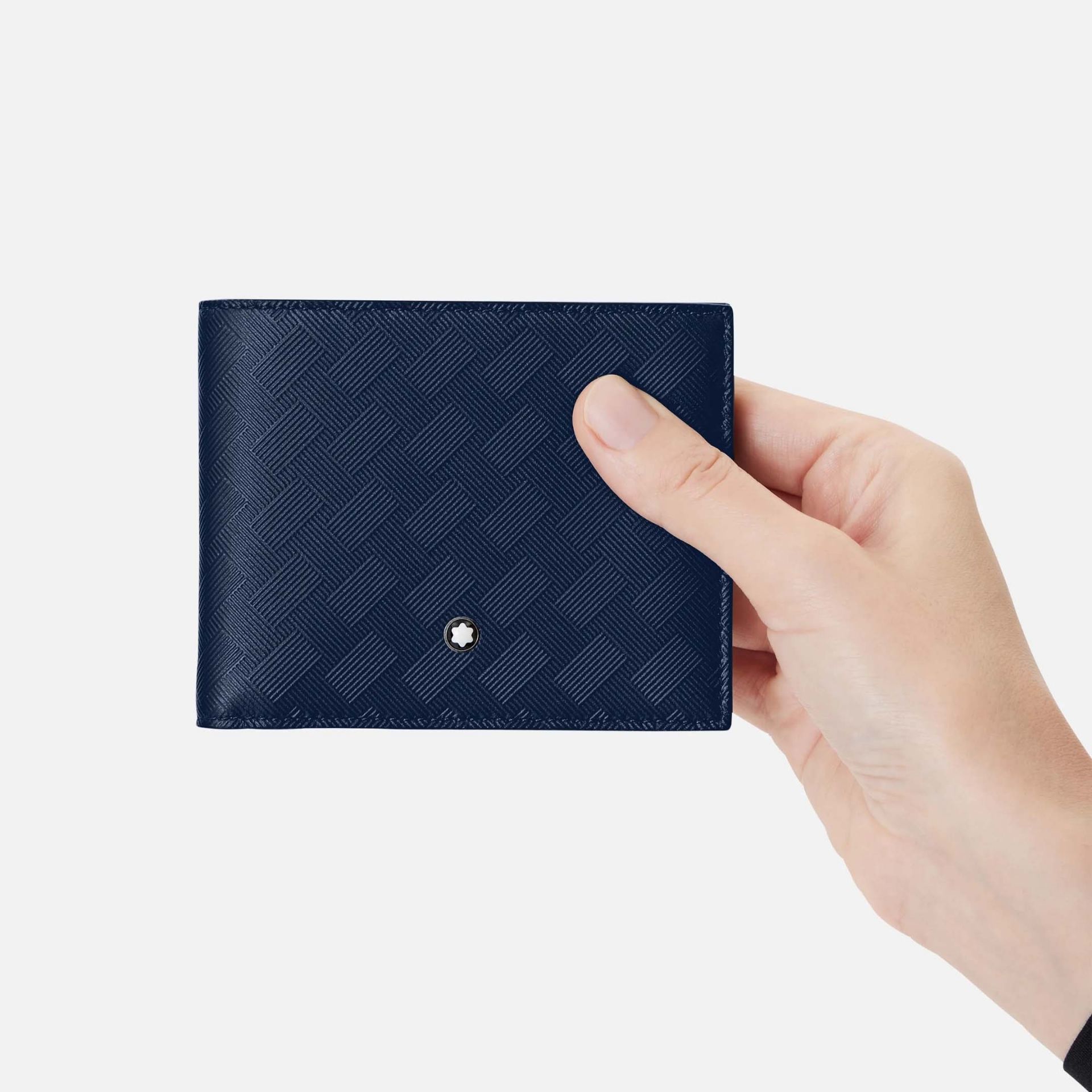 MONTBLANC Portafoglio 6 Scomparti Extreme 3.0 Blu  198063