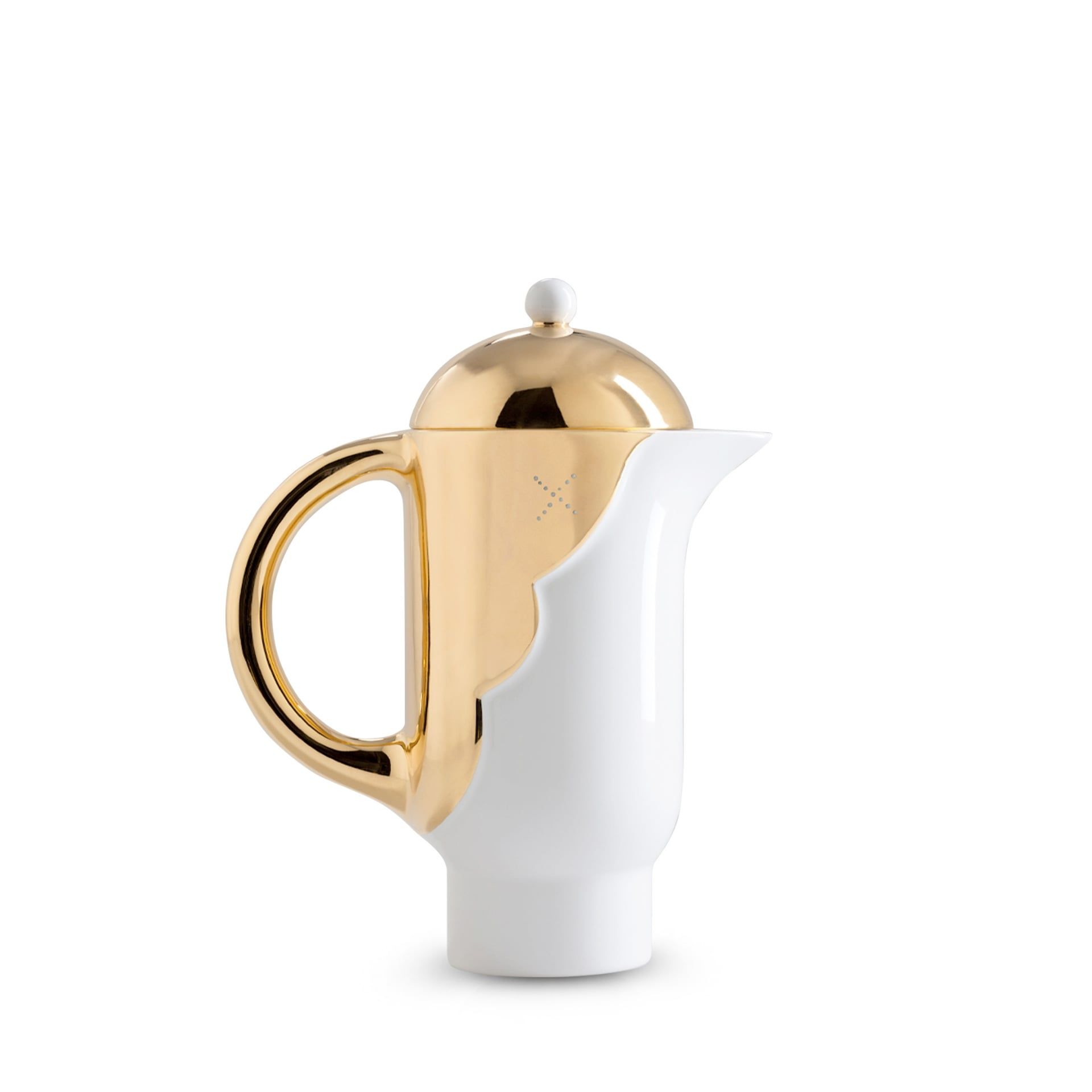 BOSA Brocca Table Collection Bianco e Oro (Jaime Hayon) 18 CM - H 20 CM A-H63