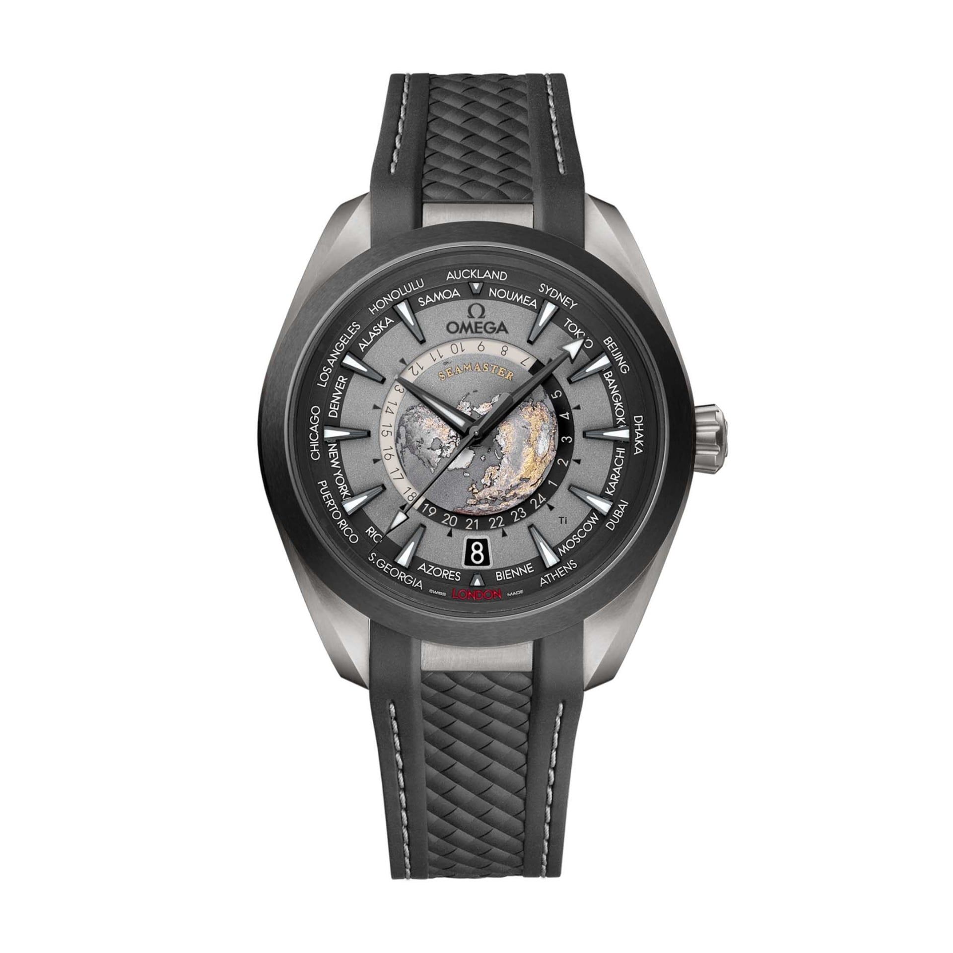 OMEGA Seamaster Aqua Terra 150M Co-Axial Master Chronometer Gmt Worldtimer 43 MM 220.92.43.22.99.001