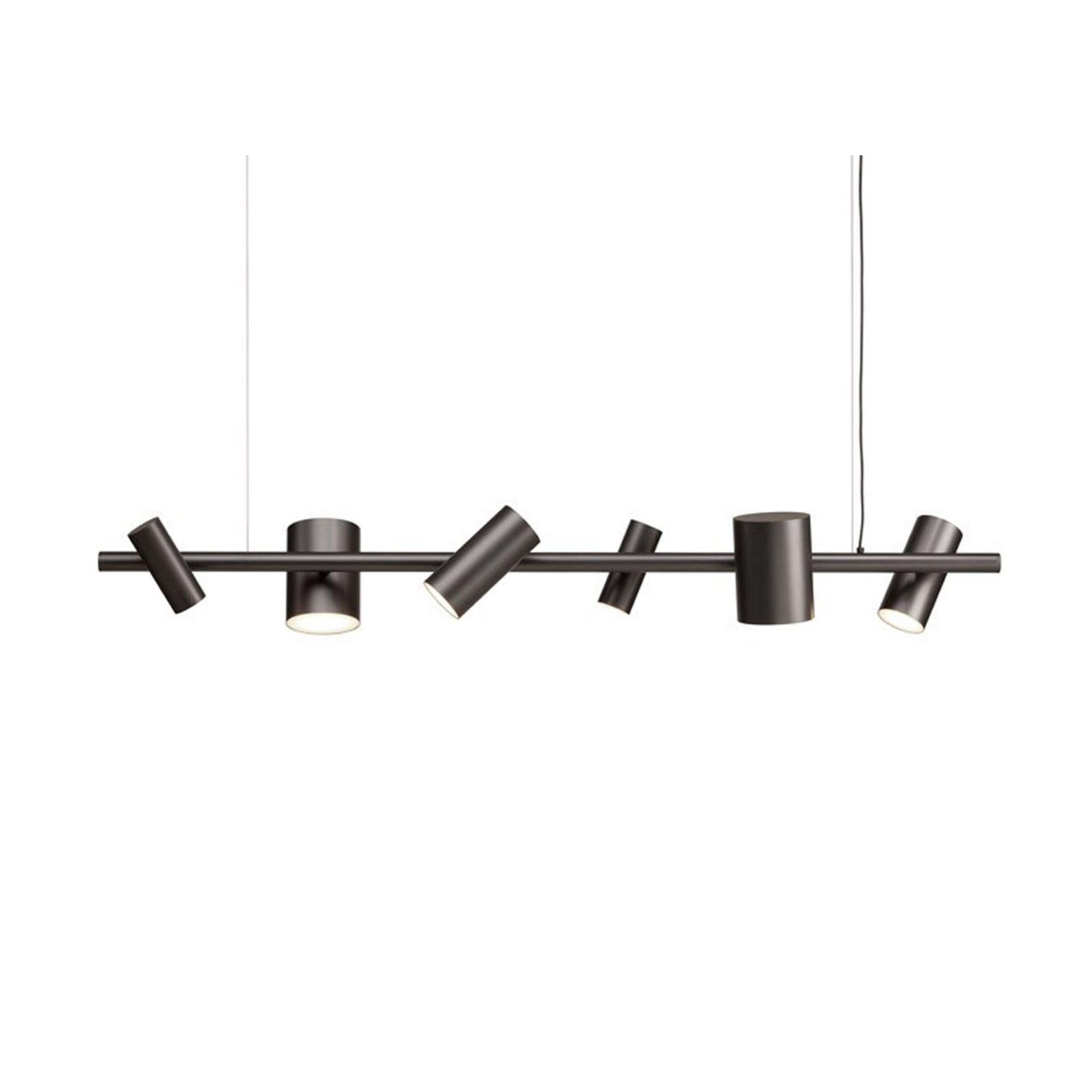 GHIDINI 1961 Lampada A Sospensione Can Can Linear (Johanna Grawunder) 180x max 300H cm  JG405--101